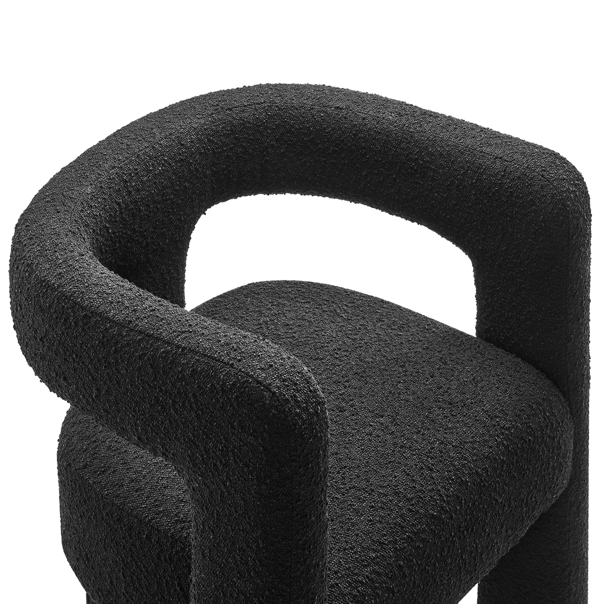 Kayla Boucle Upholstered Armchair - Image 15