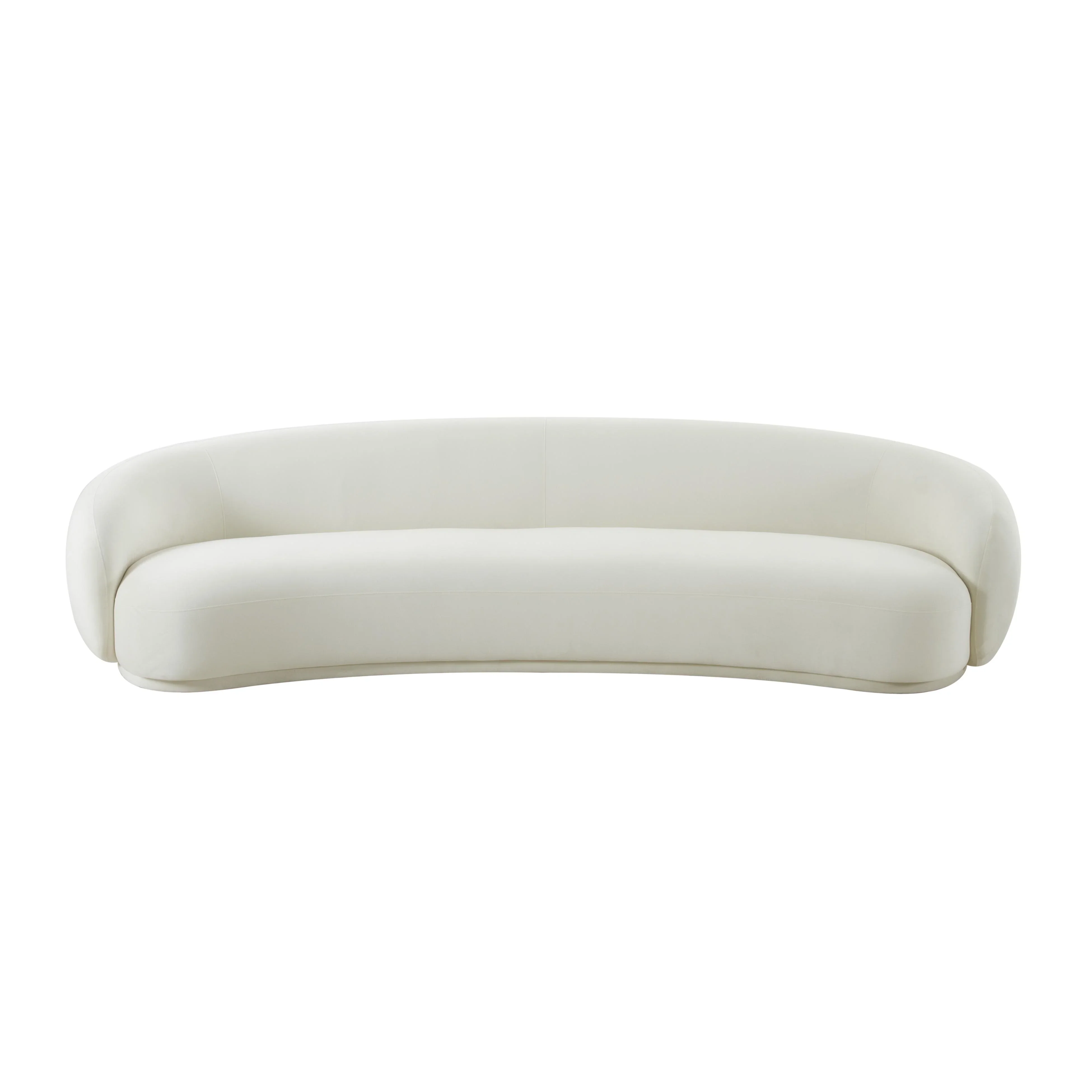 Kendall 120" Performance Velvet Sofa - Image 3