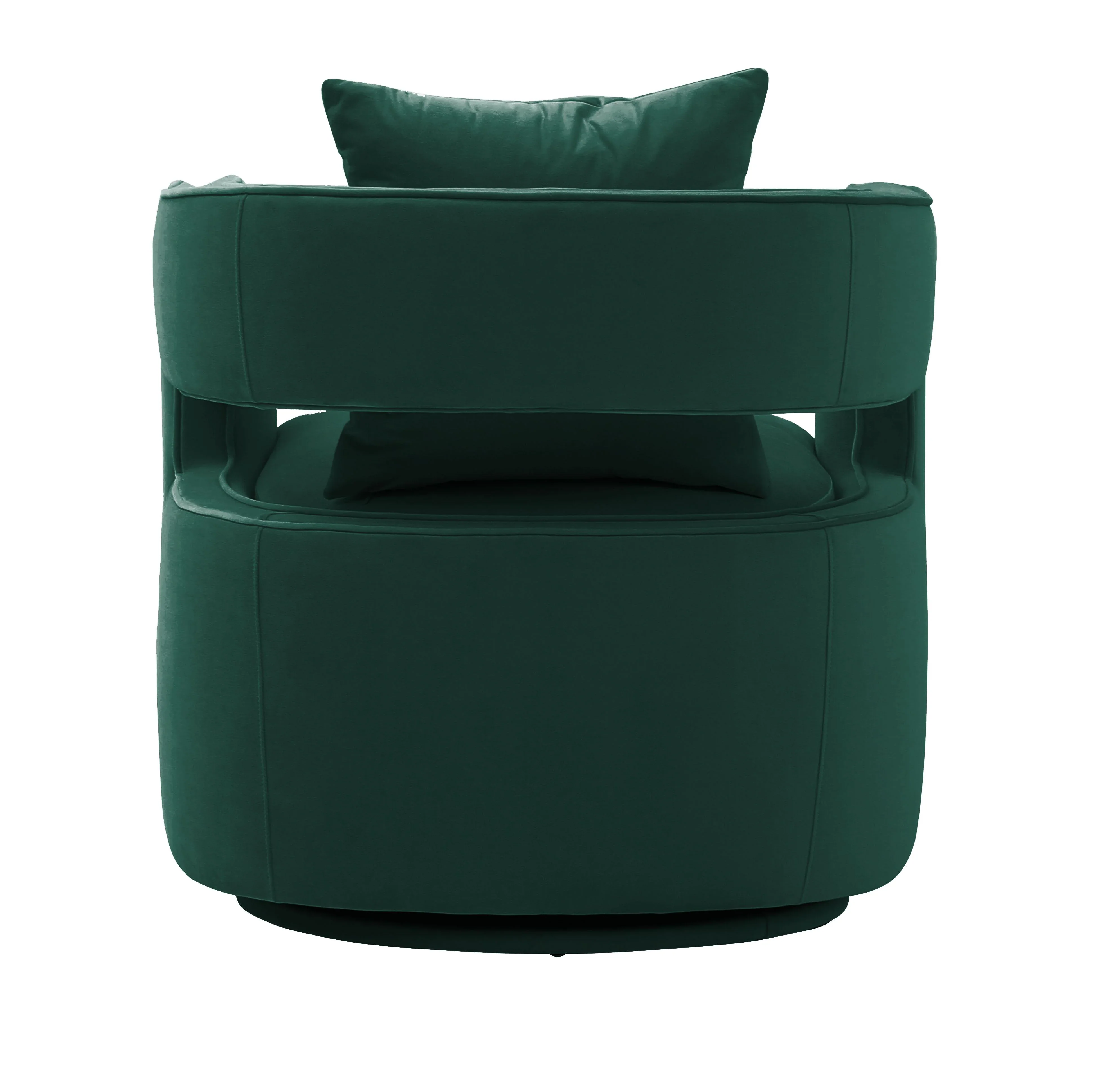 Kennedy Performance Velvet Swivel Accent Chair - Image 25
