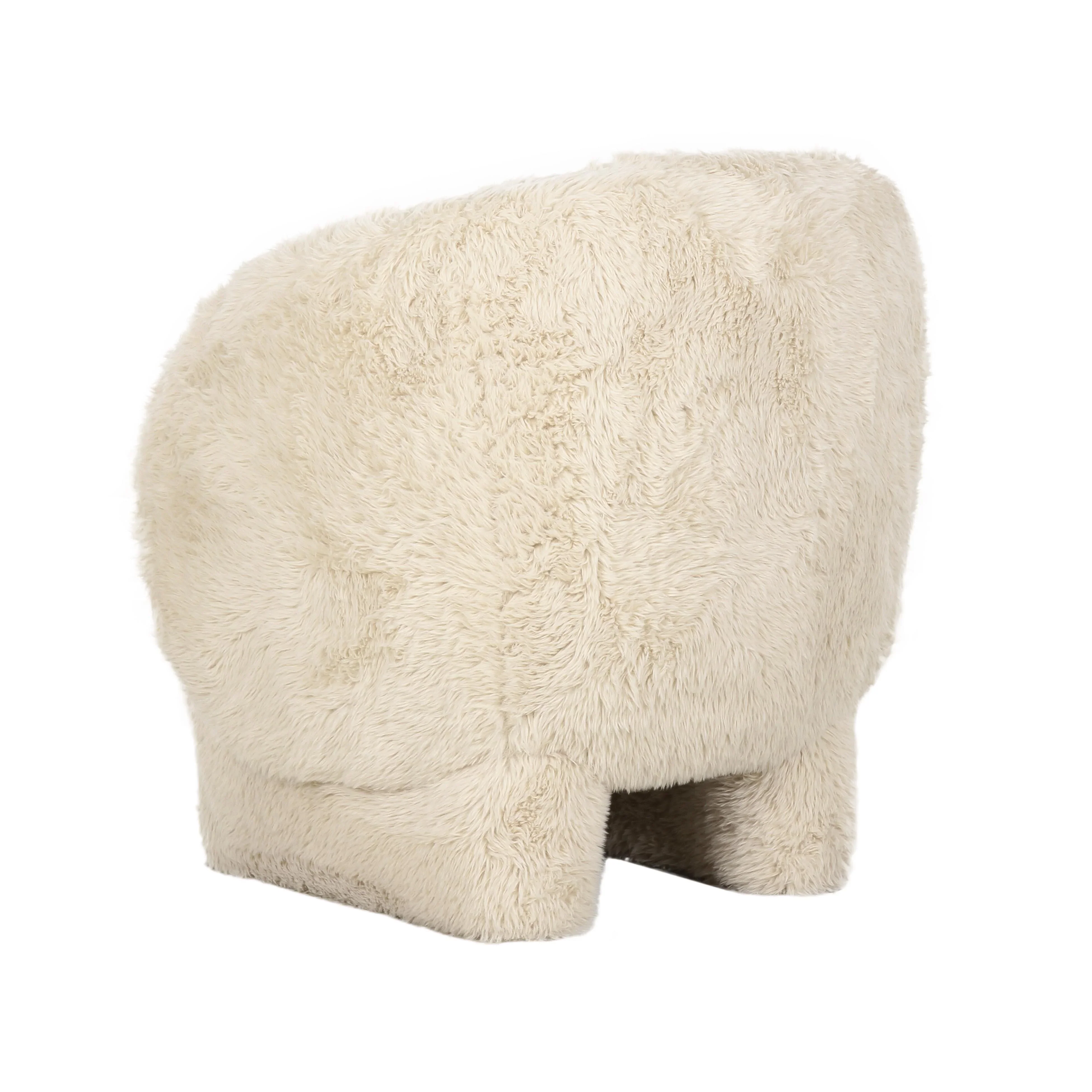 Kiki Contract-Grade Vegan Shearling Accent Chair - Image 4
