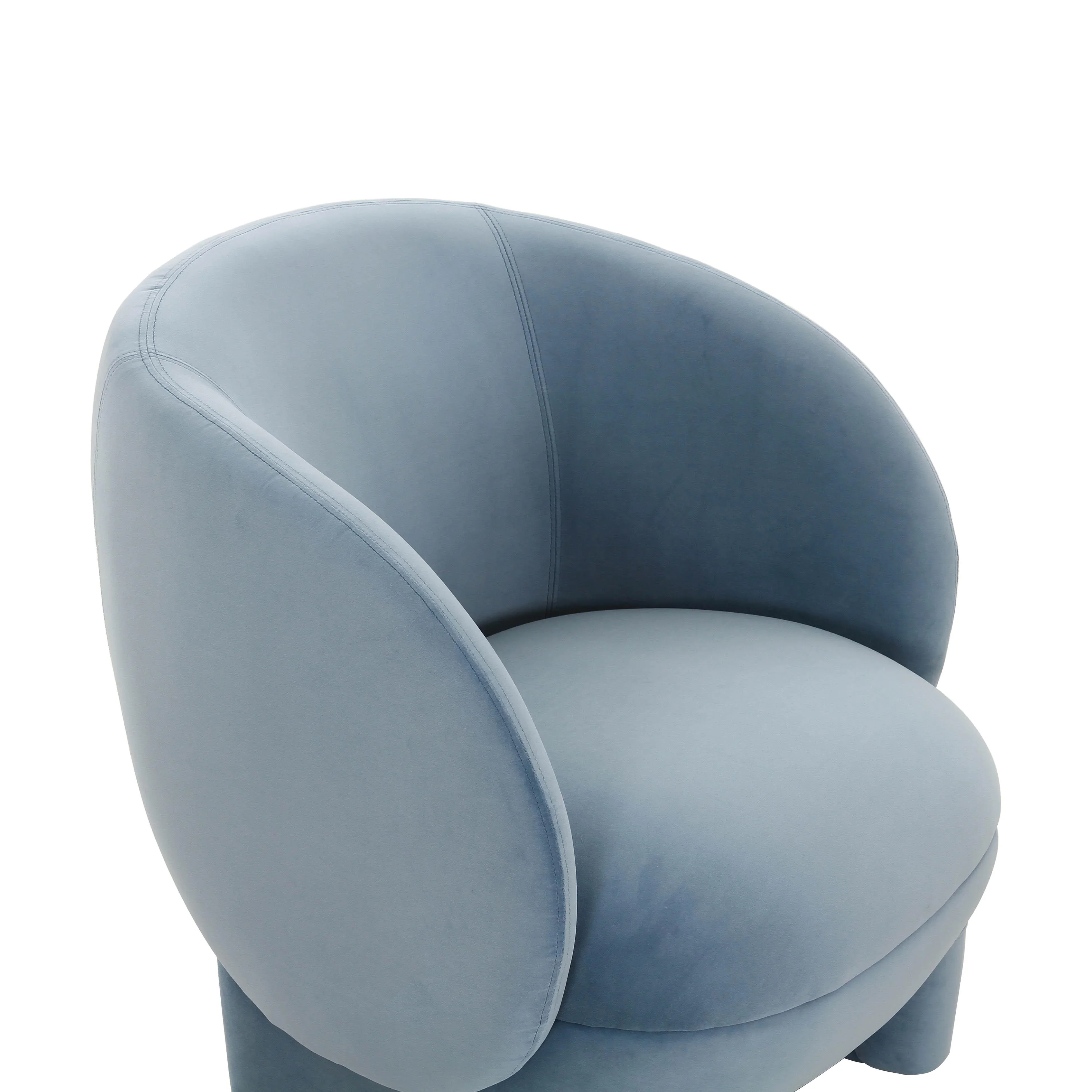 Kiki Performance Velvet Accent Chair - Image 5