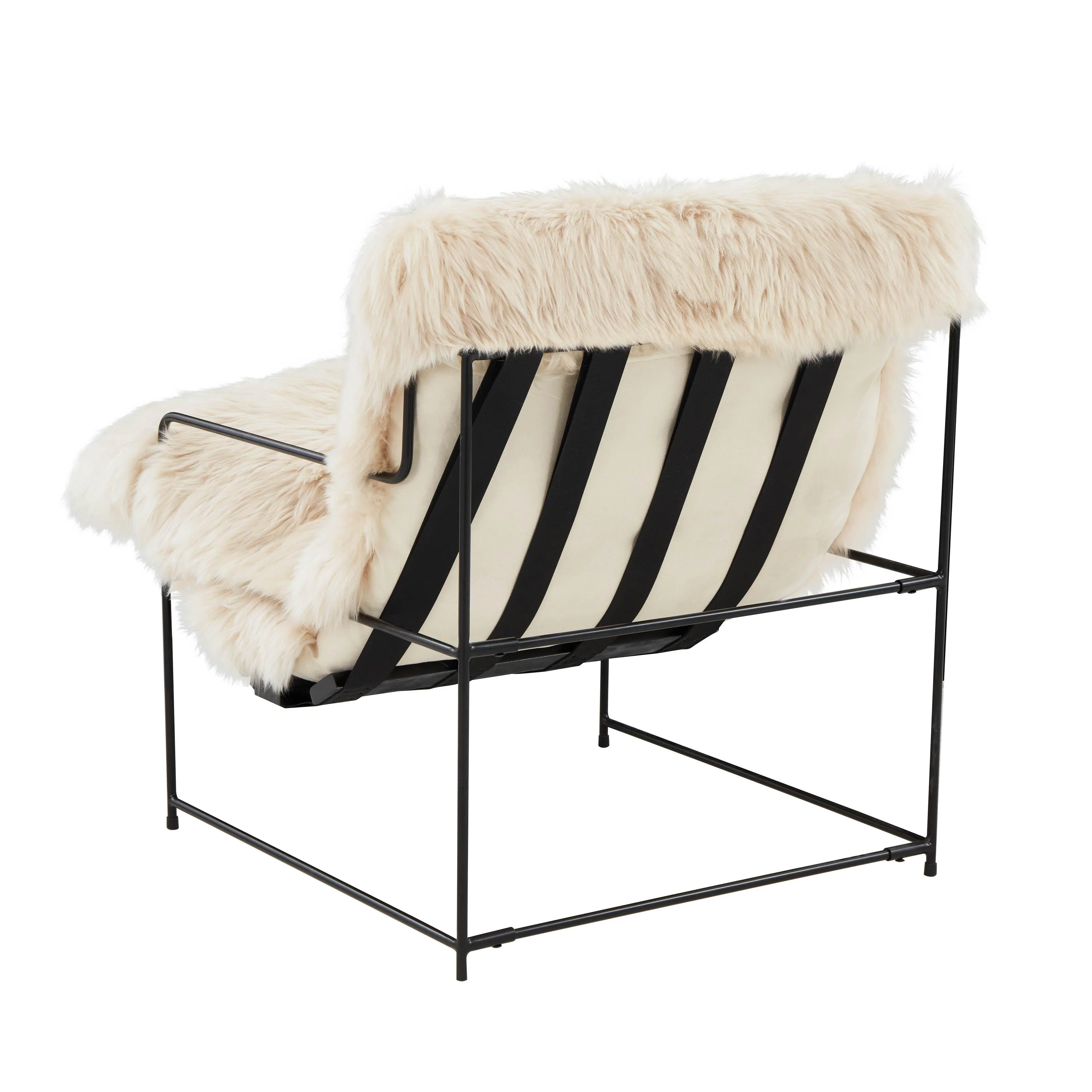 Kimi Genuine Sheepskin Accent Chair - Image 12
