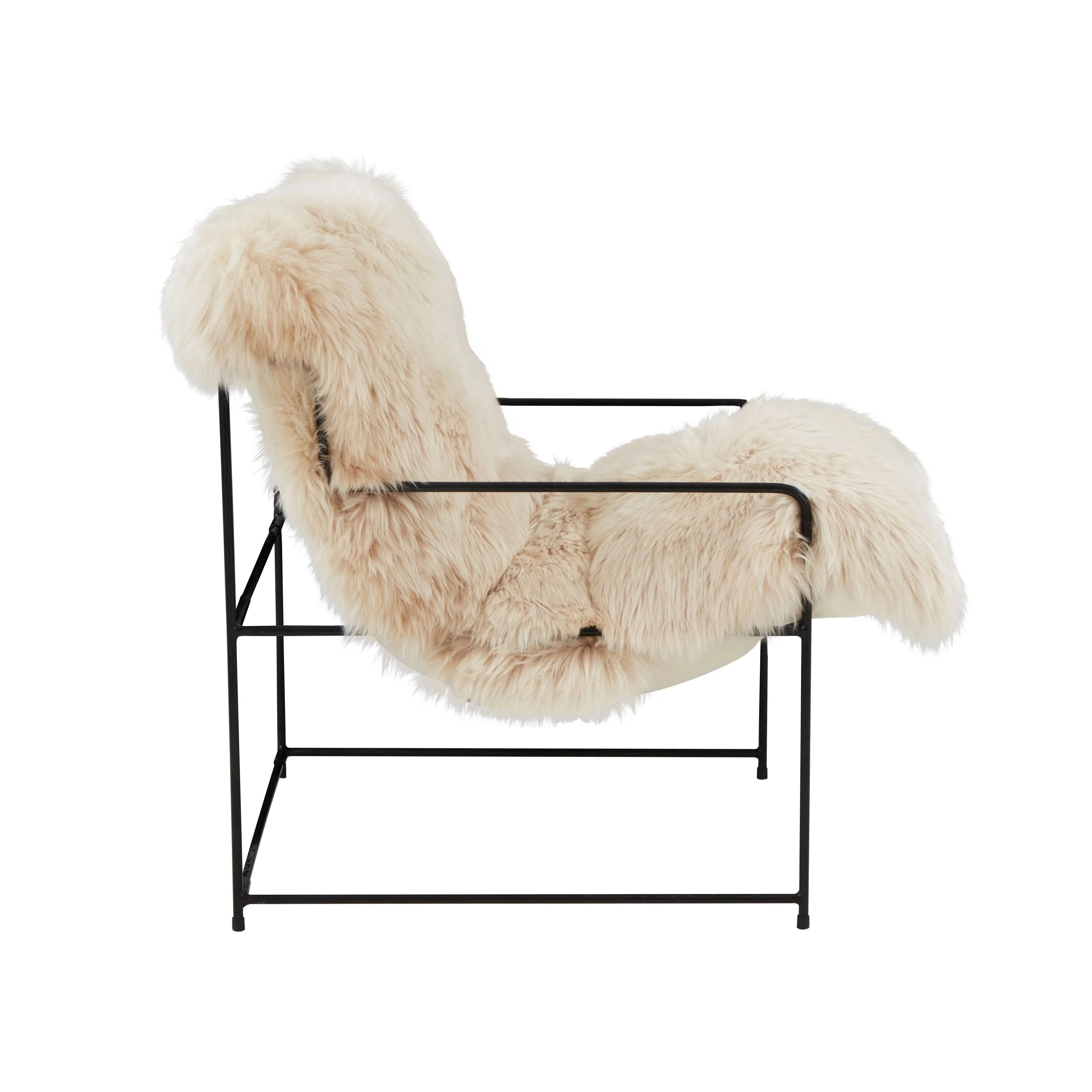 Kimi Genuine Sheepskin Accent Chair - Image 13