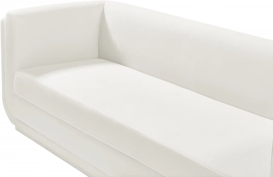 Kimora Linen Textured Fabric Sofa - Image 10