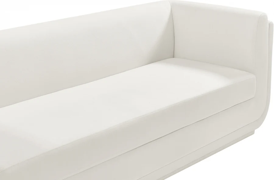 Kimora Linen Textured Fabric Sofa - Image 11