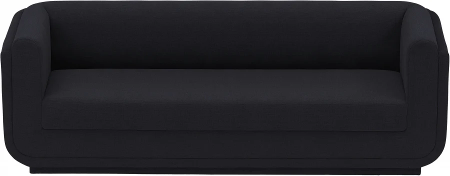 Kimora Linen Textured Fabric Sofa - Image 18
