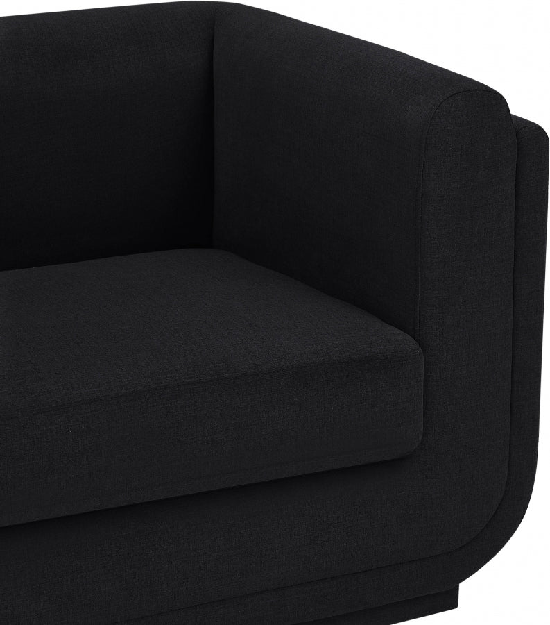 Kimora Linen Textured Fabric Sofa - Image 21