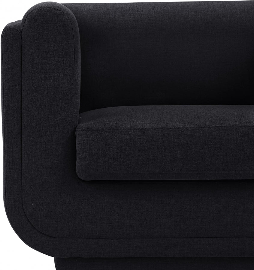Kimora Linen Textured Fabric Sofa - Image 22