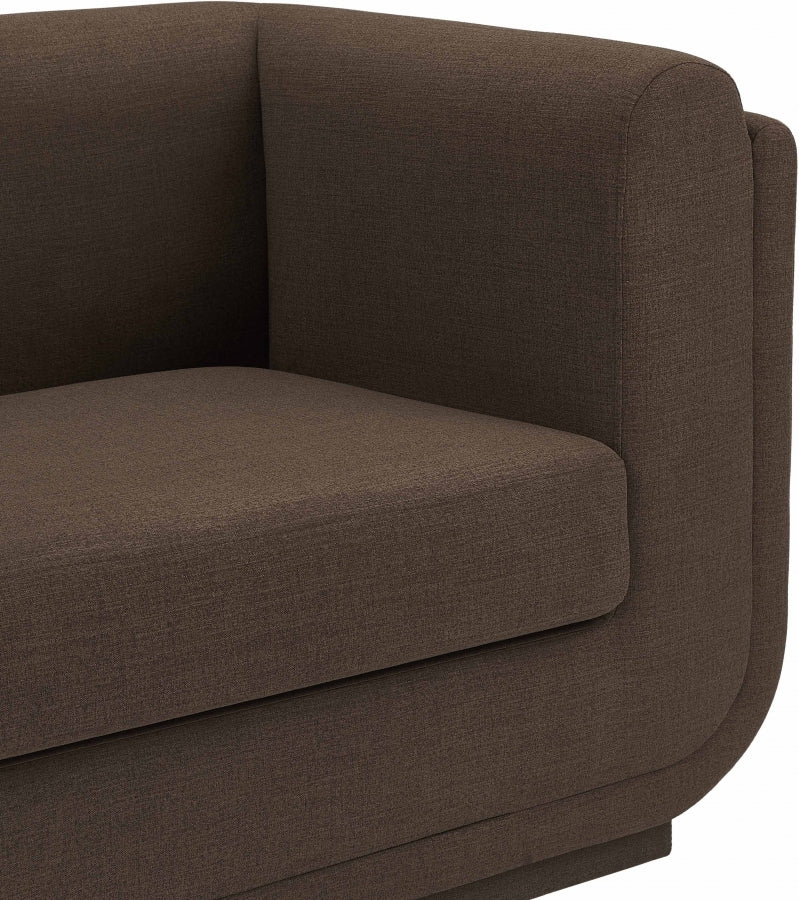 Kimora Linen Textured Fabric Sofa - Image 34