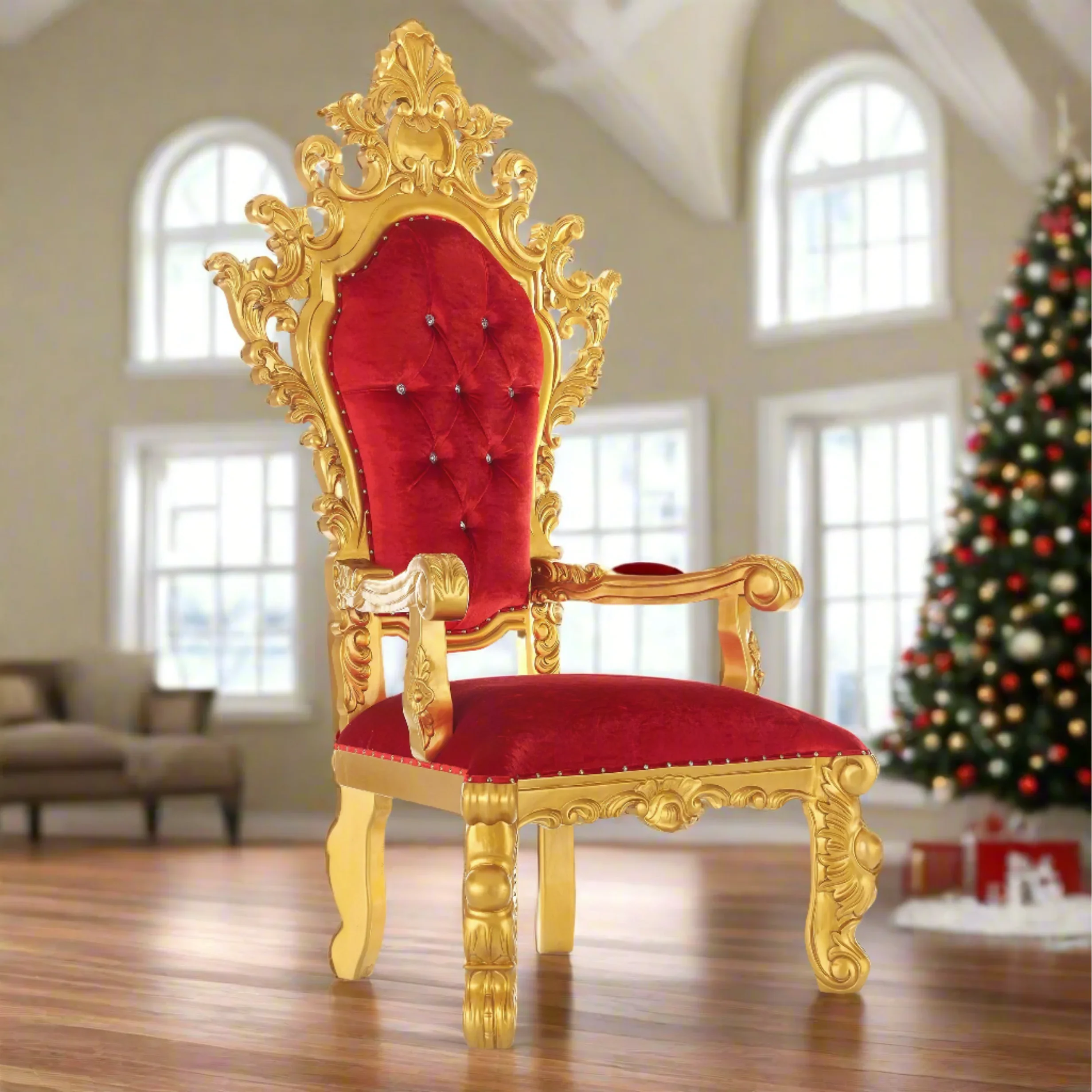 King Darius Royal Throne Chair - Image 14