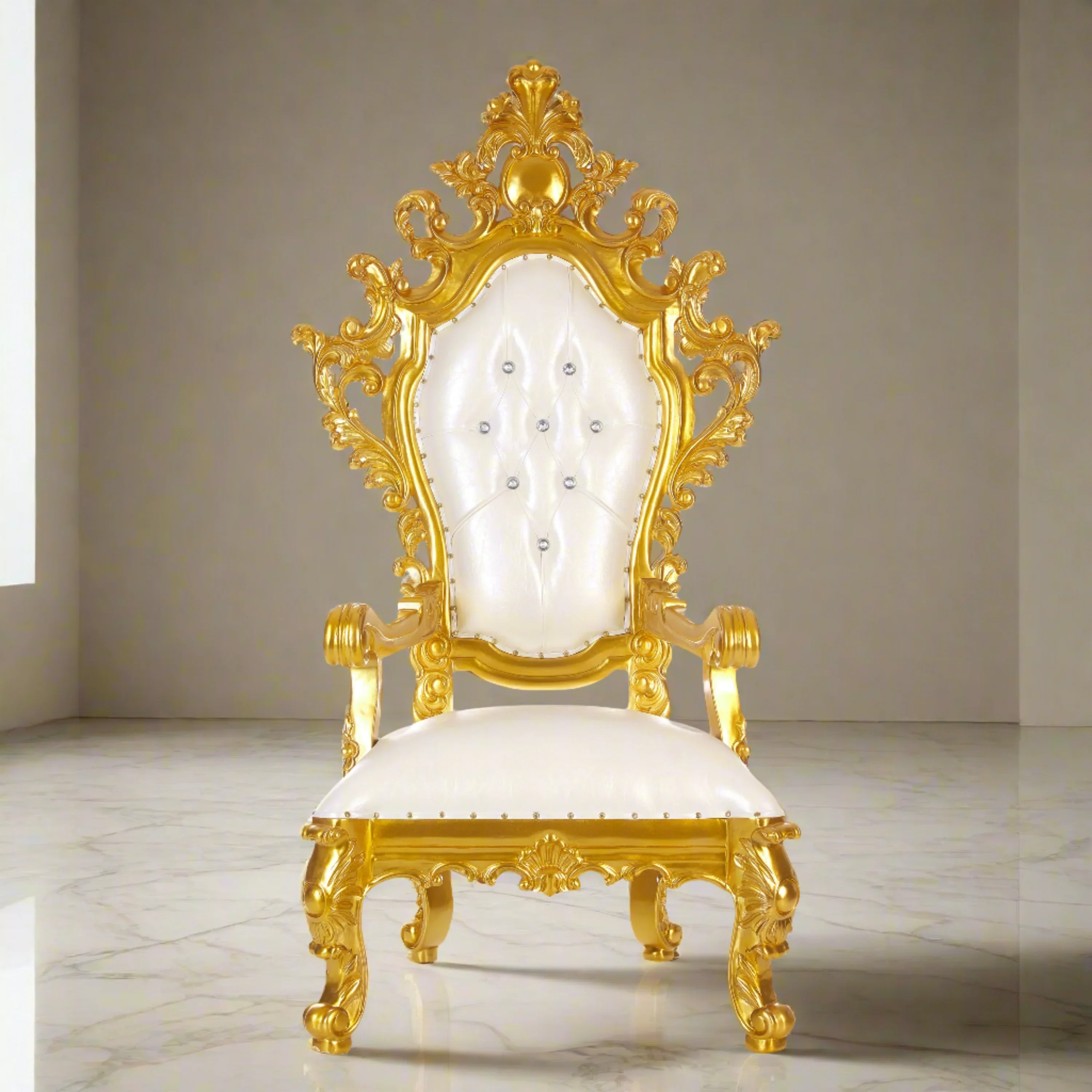 King Darius Royal Throne Chair - Image 21