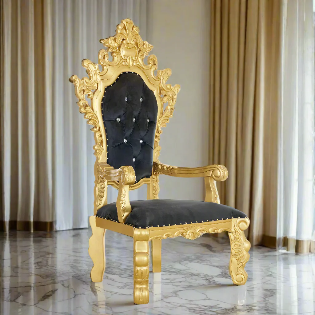 King Darius Royal Throne Chair - Image 30