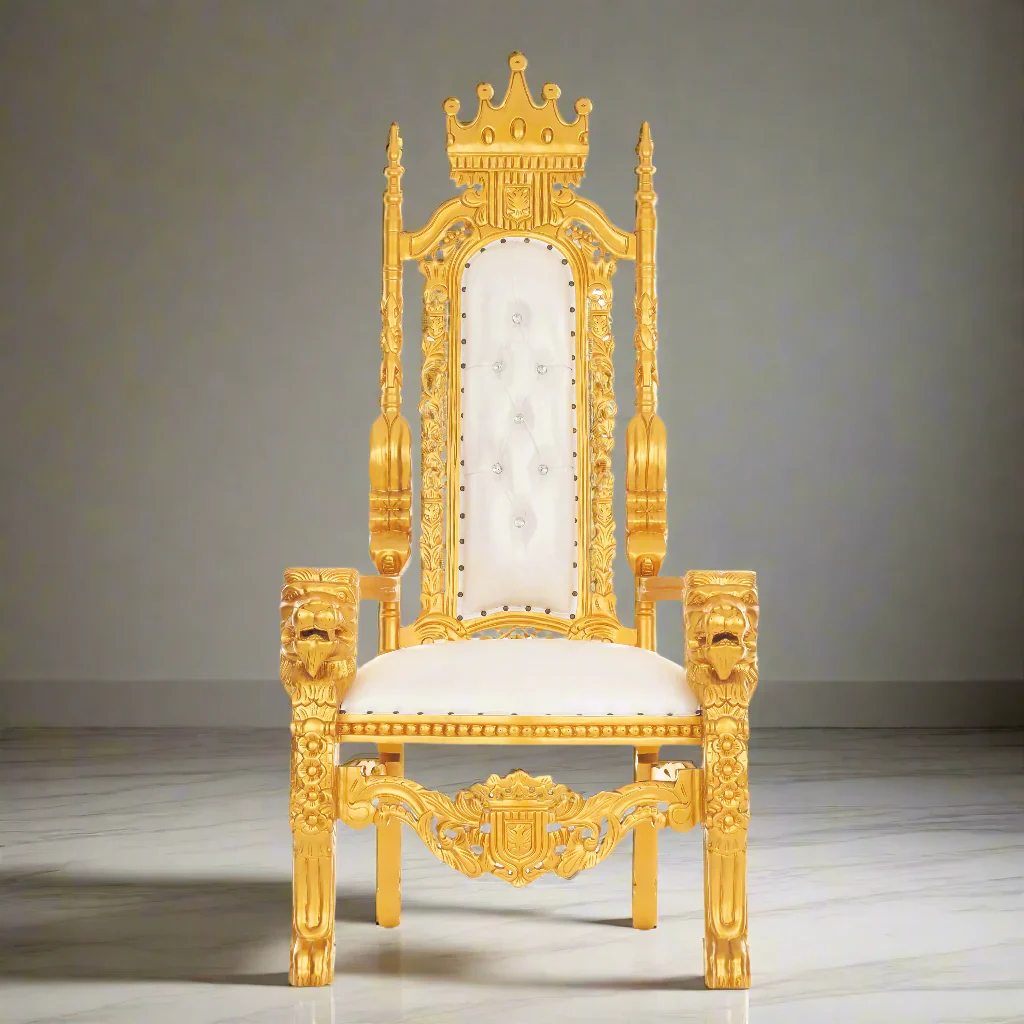 King David Crown Throne Chair - Vinyl - Image 3