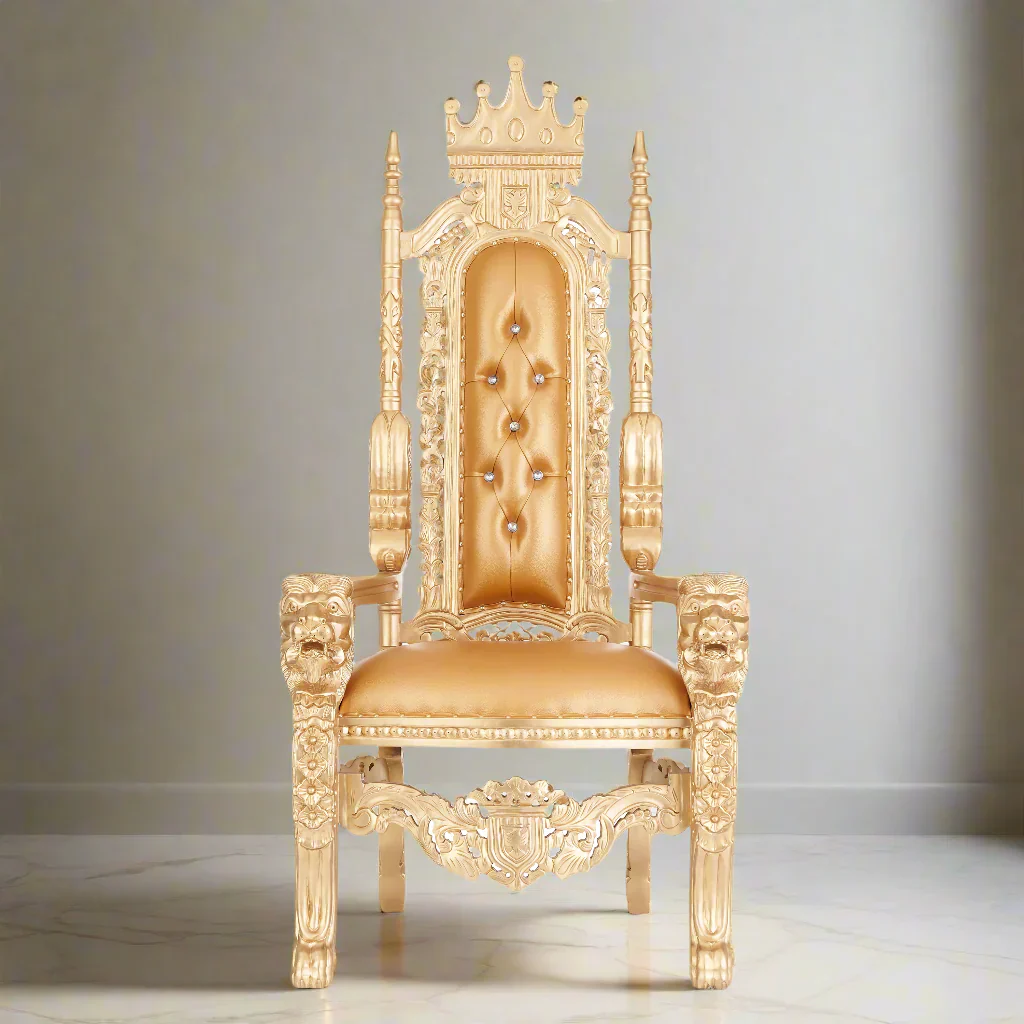 King David Crown Throne Chair - Vinyl - Image 7