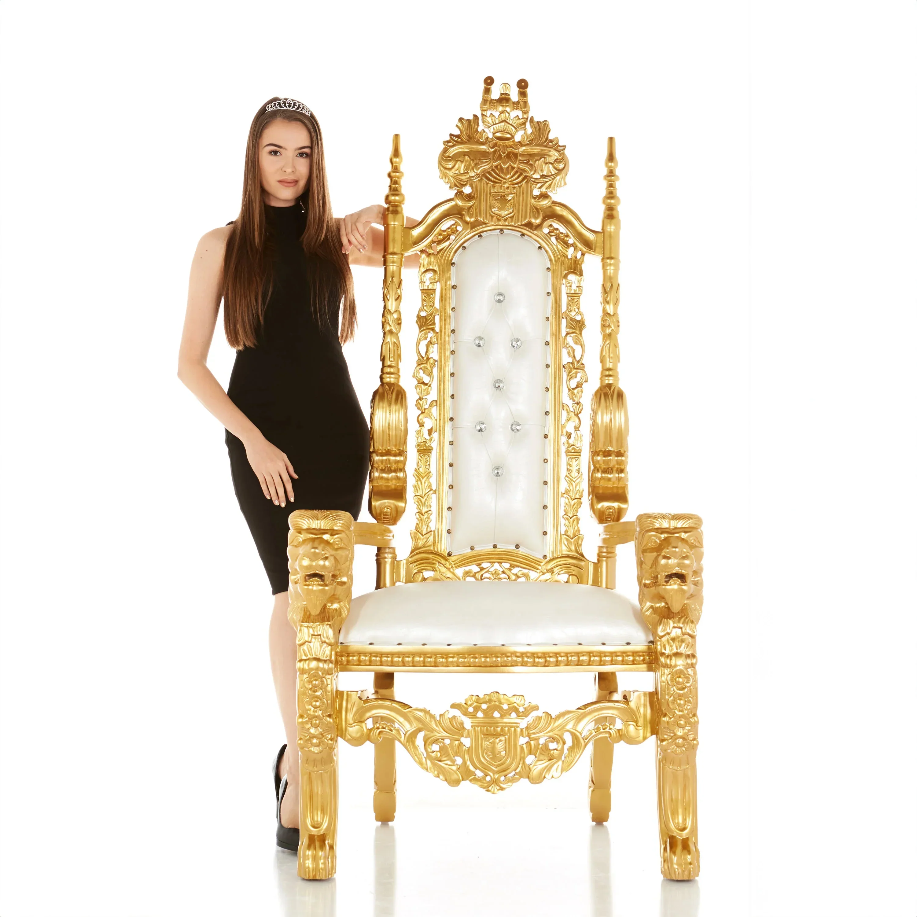 King David Lion Throne Chair - Vinyl - Image 3