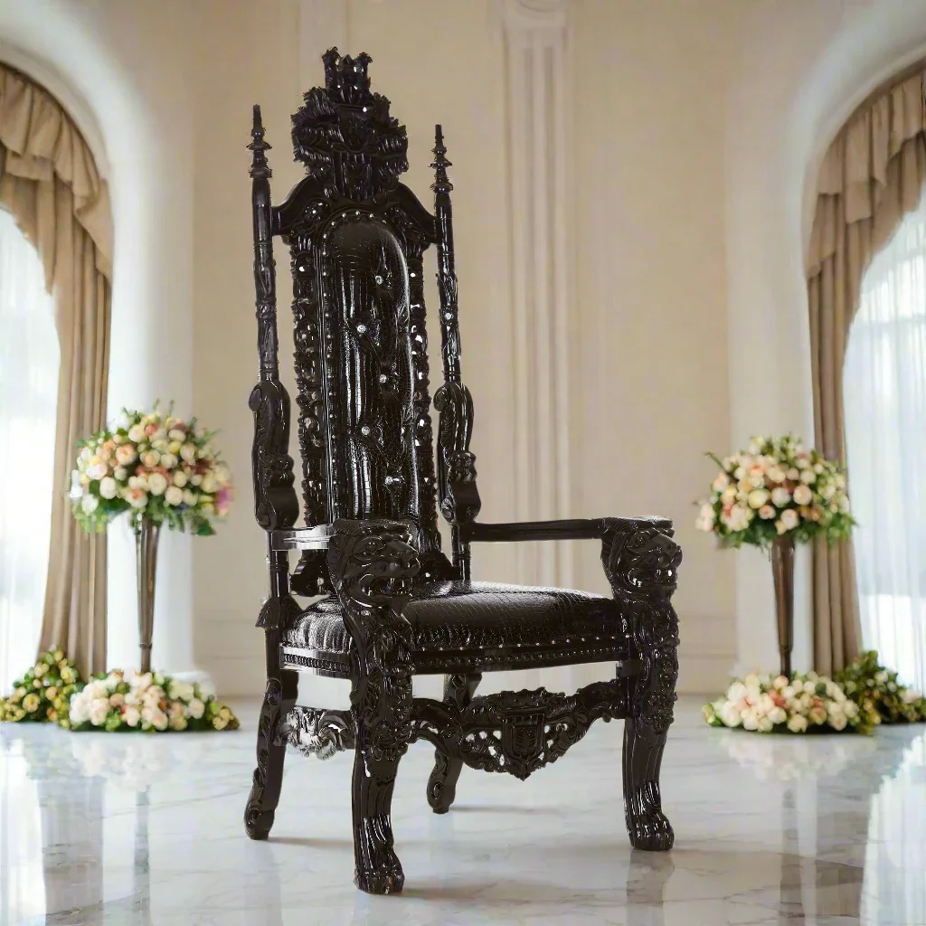 King David Lion Throne Chair - Vinyl - Image 32