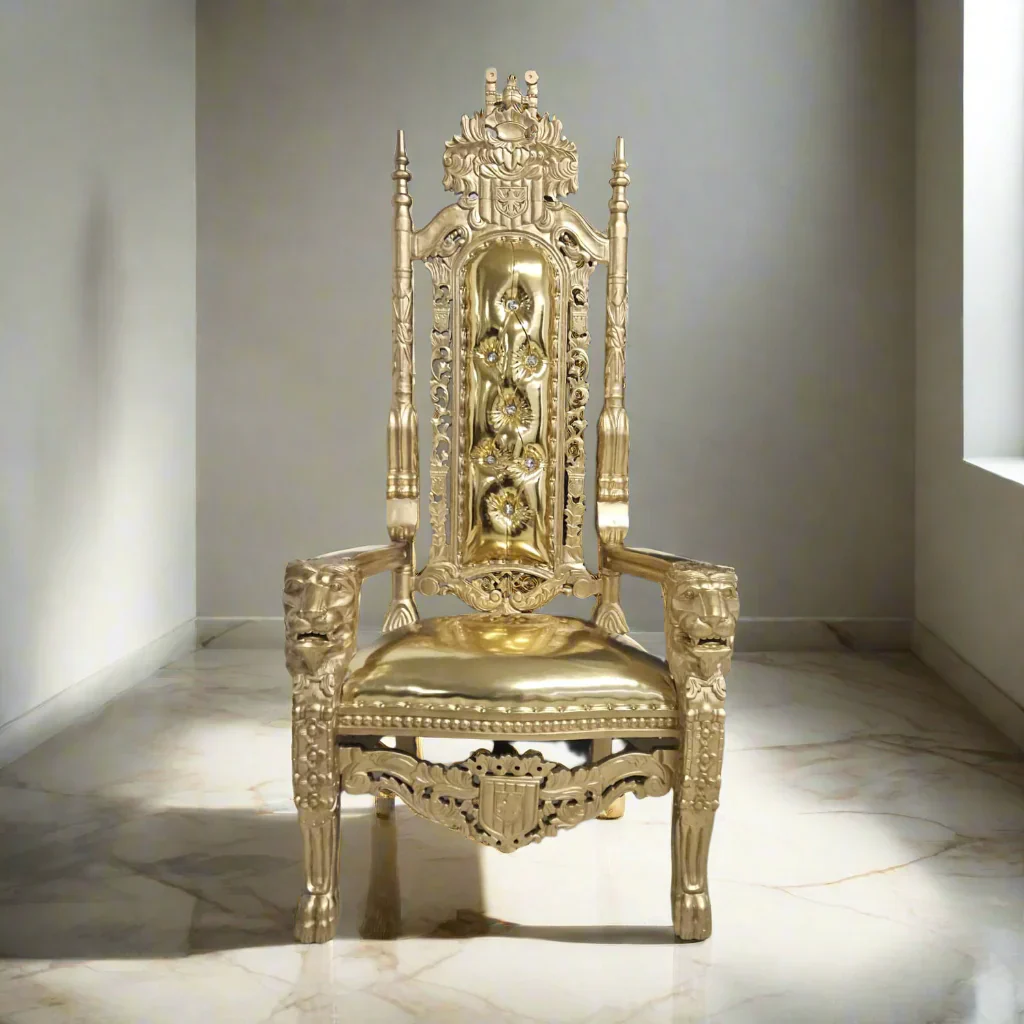 King David Lion Throne Chair - Vinyl - Image 37