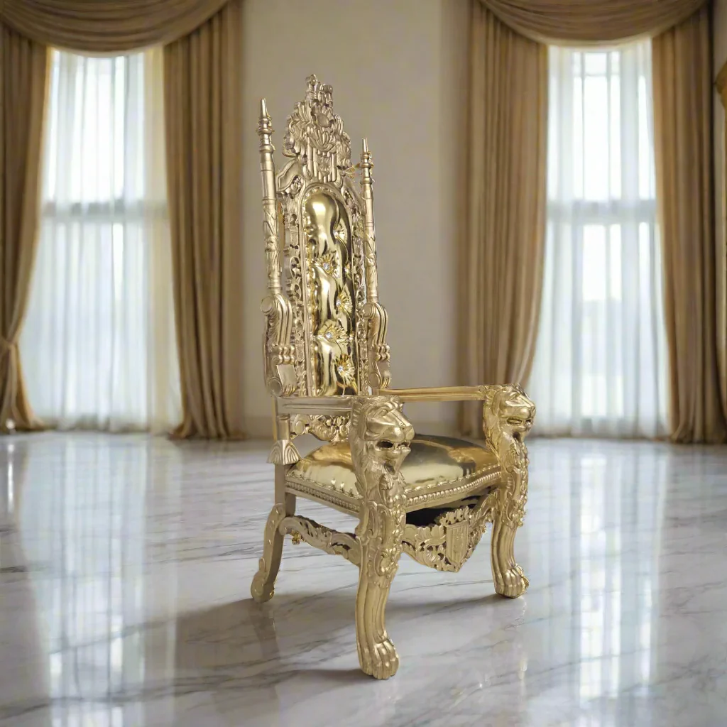 King David Lion Throne Chair - Vinyl - Image 38