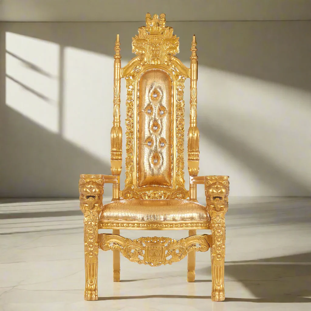 King David Lion Throne Chair - Vinyl - Image 39