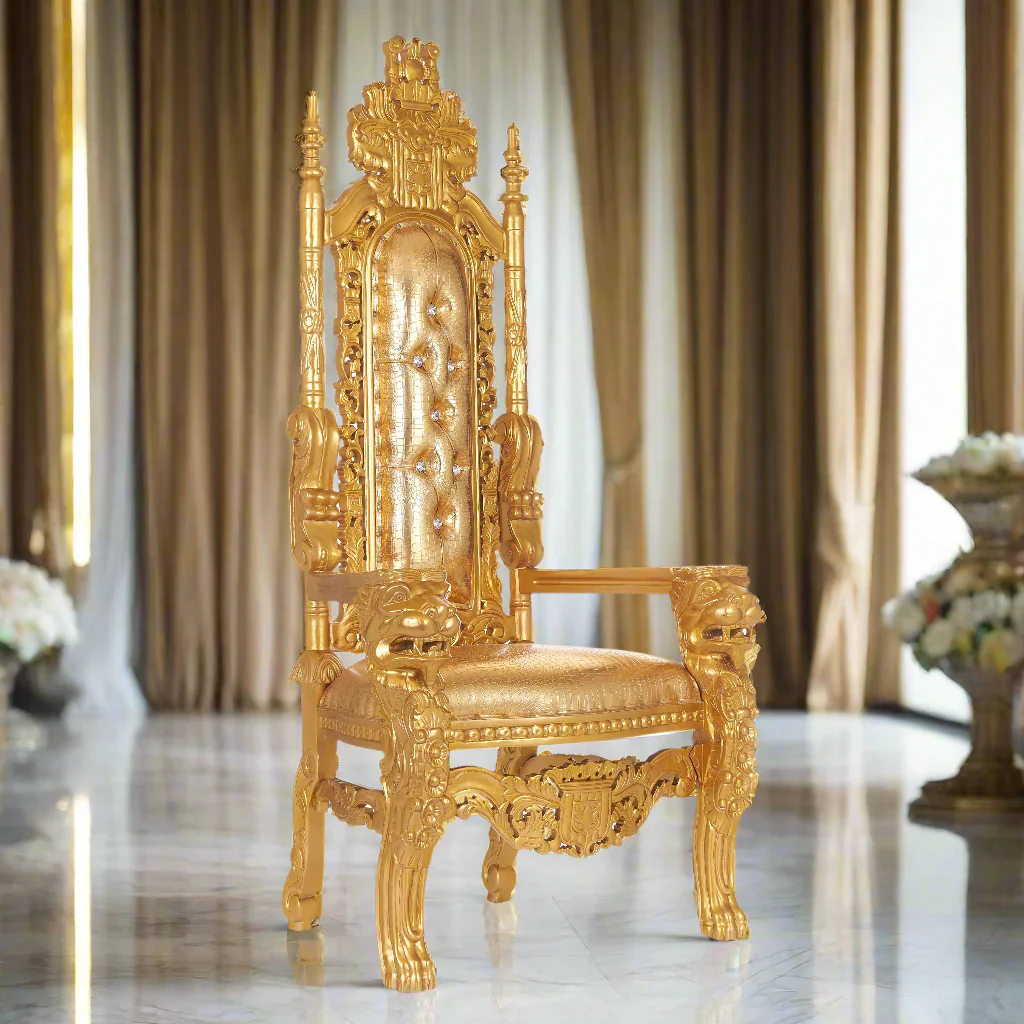 King David Lion Throne Chair - Vinyl - Image 40