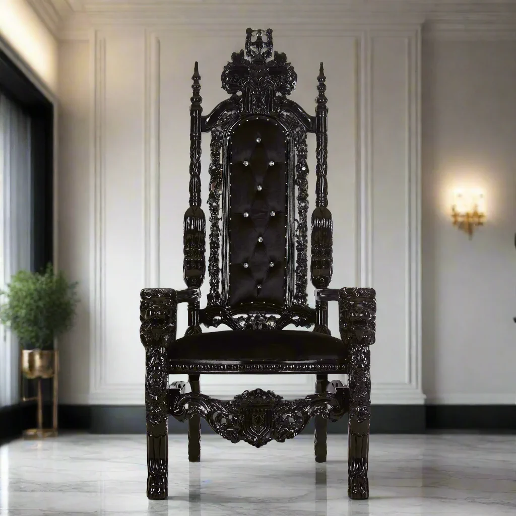 King David Lion Throne Chair - Vinyl - Image 8