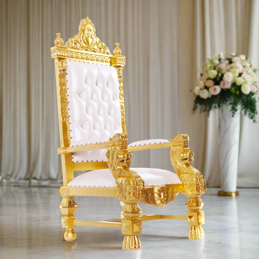 King Samuel 68 Lion Throne Chair - Image 15