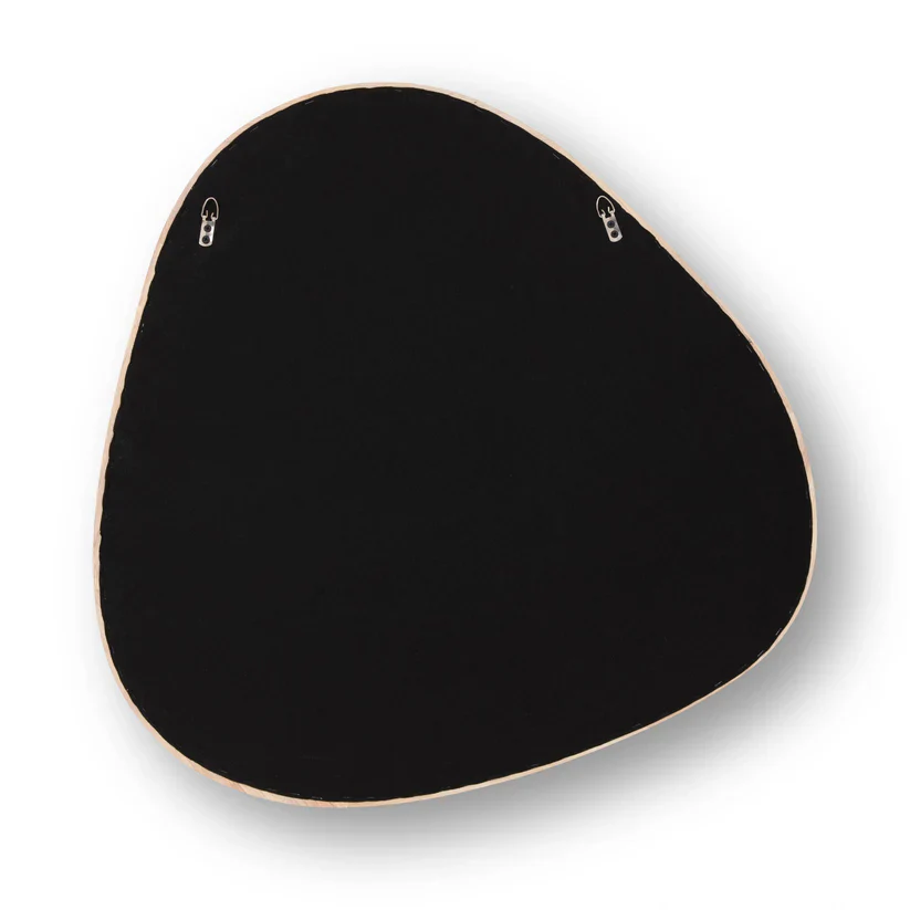Klaryss Natural Wood Triangular Mirror - Image 5