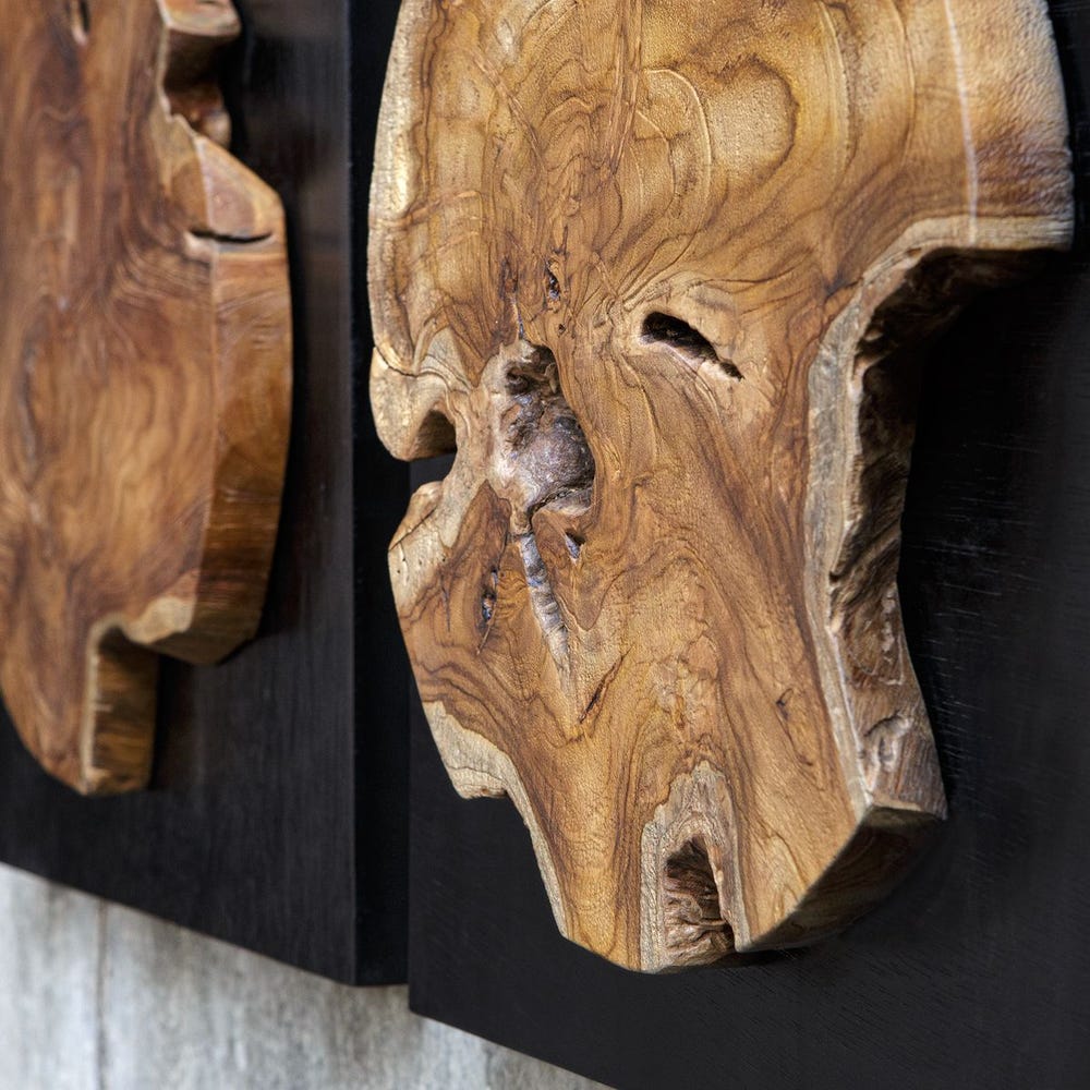 Kolini Wood Wall Decor, S/3 - Image 3