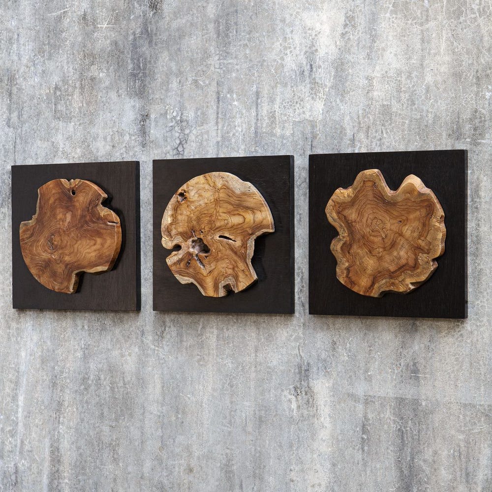 Kolini Wood Wall Decor, S/3 - Image 4