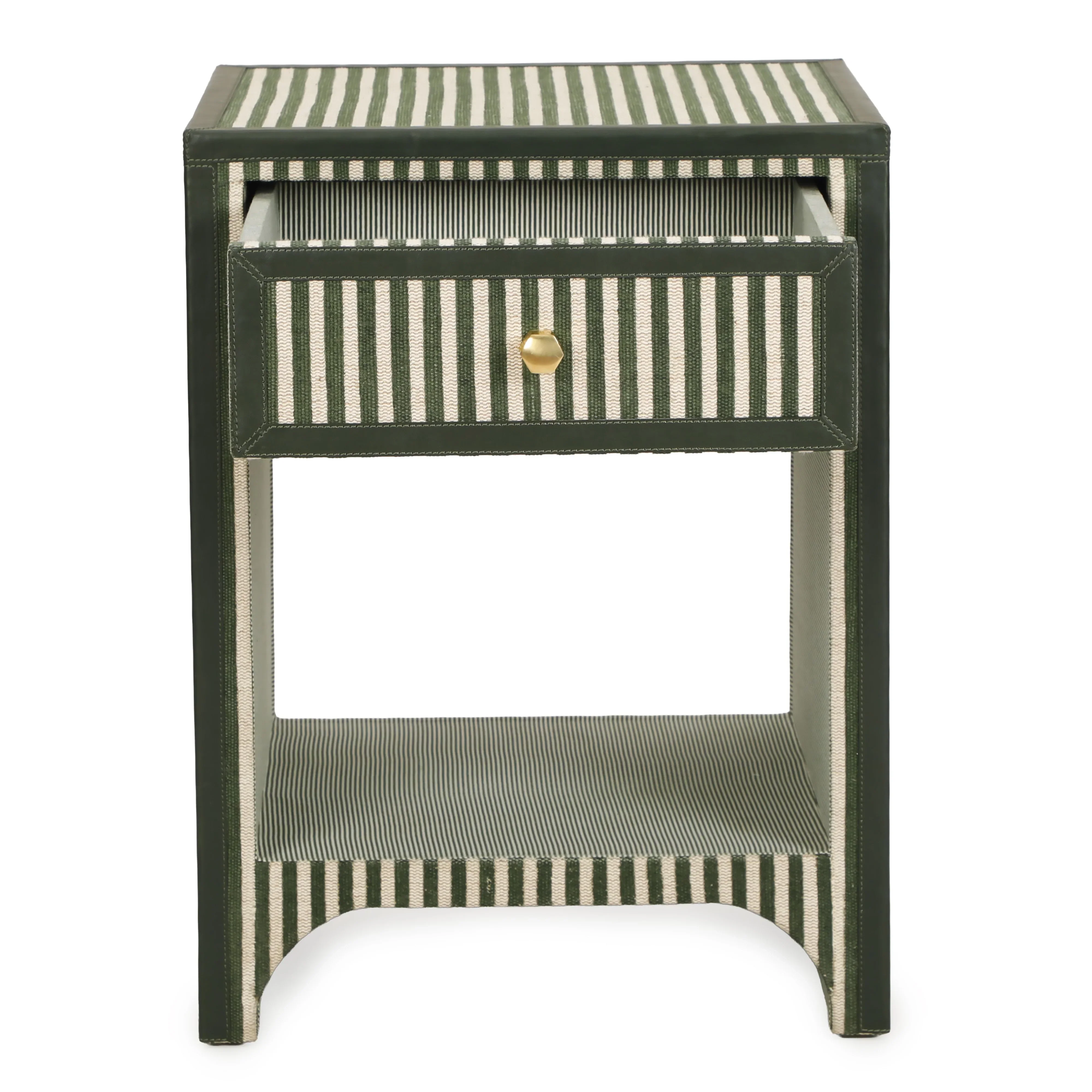 Kora 18" Cotton Jute 1-Drawer Contract-Grade Nightstand - Image 10