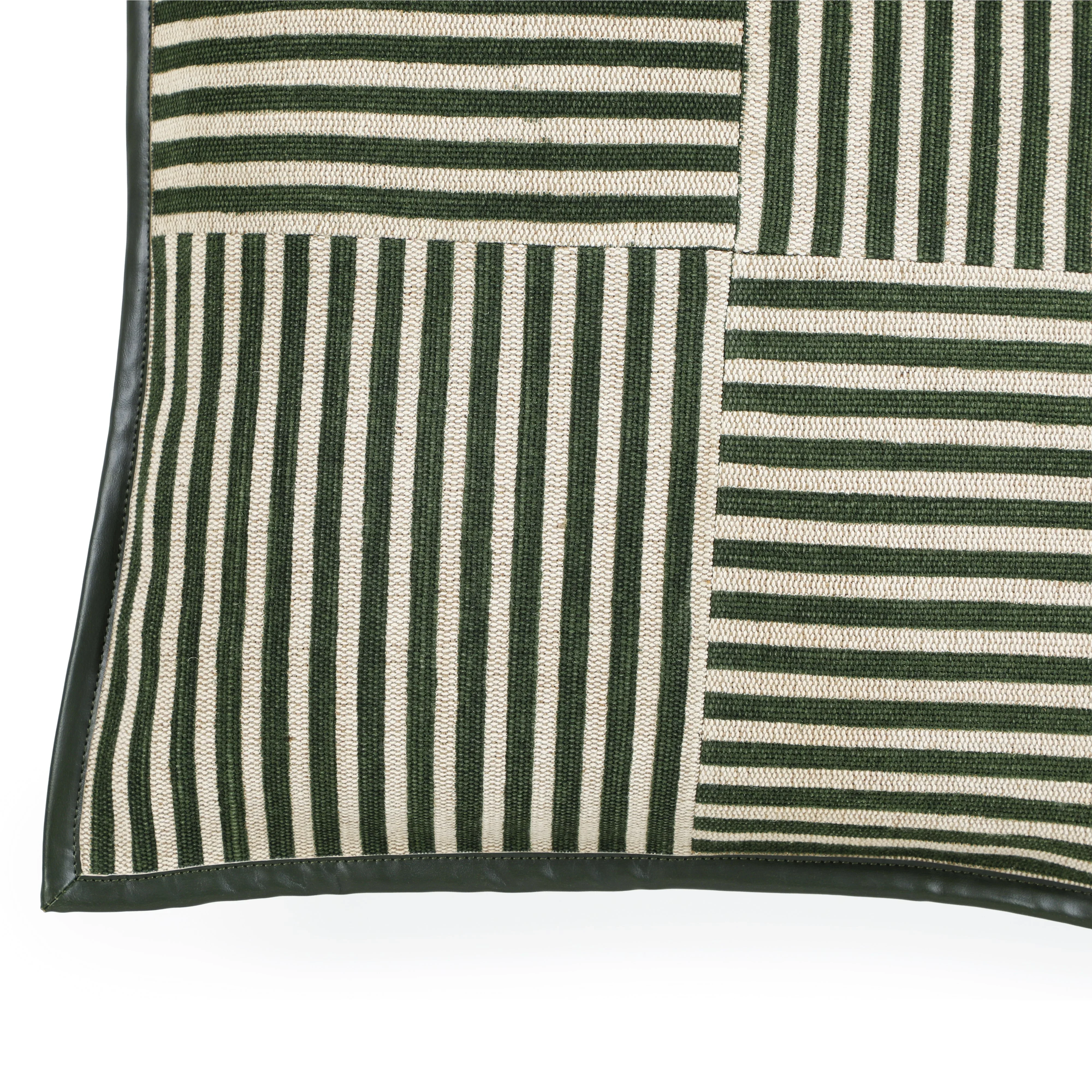 Kora 20" Cotton Jute Contract-Grade Throw Pillow - Image 3