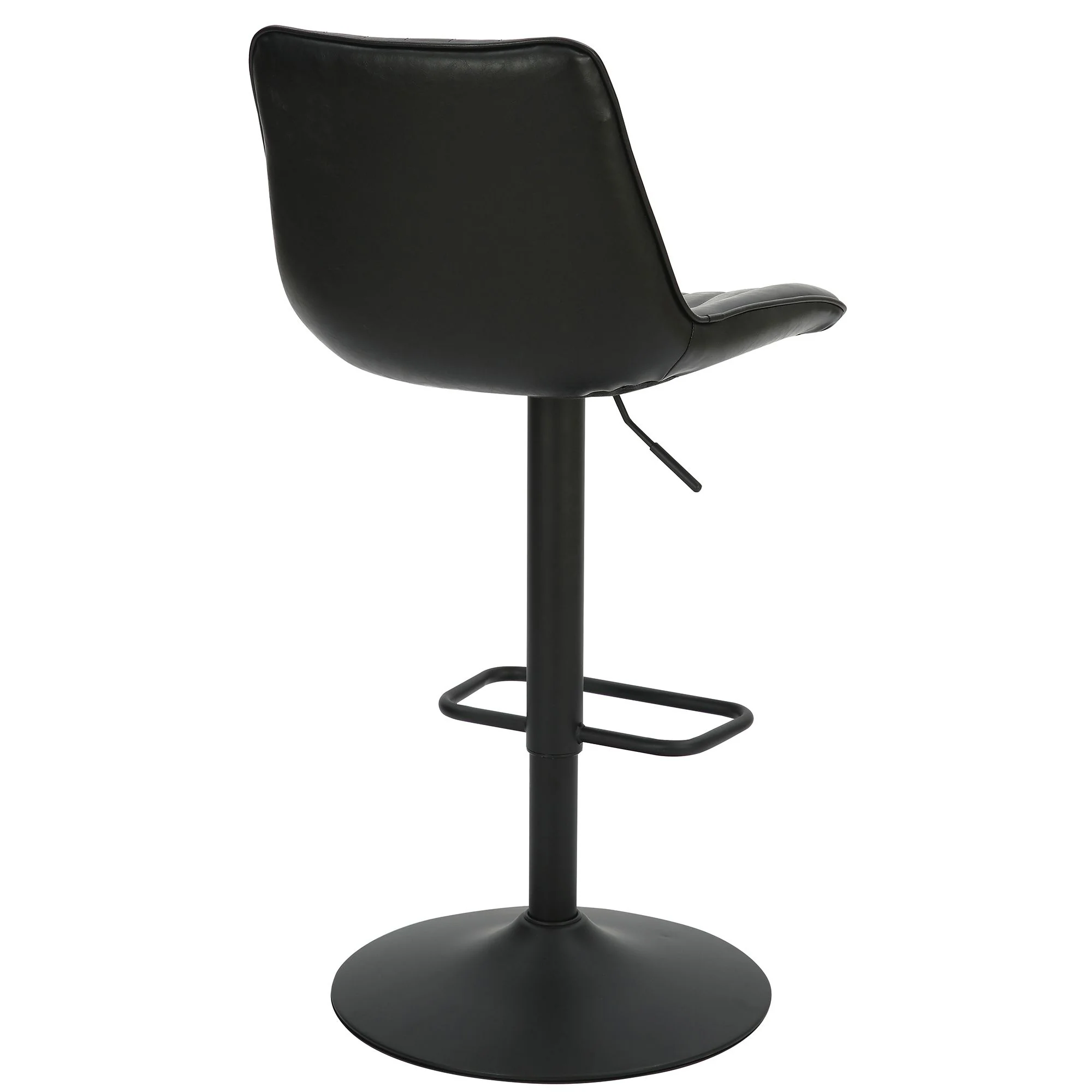 Kosi Adjustable Air-Lift Stool, set of 2, in Black - Image 3