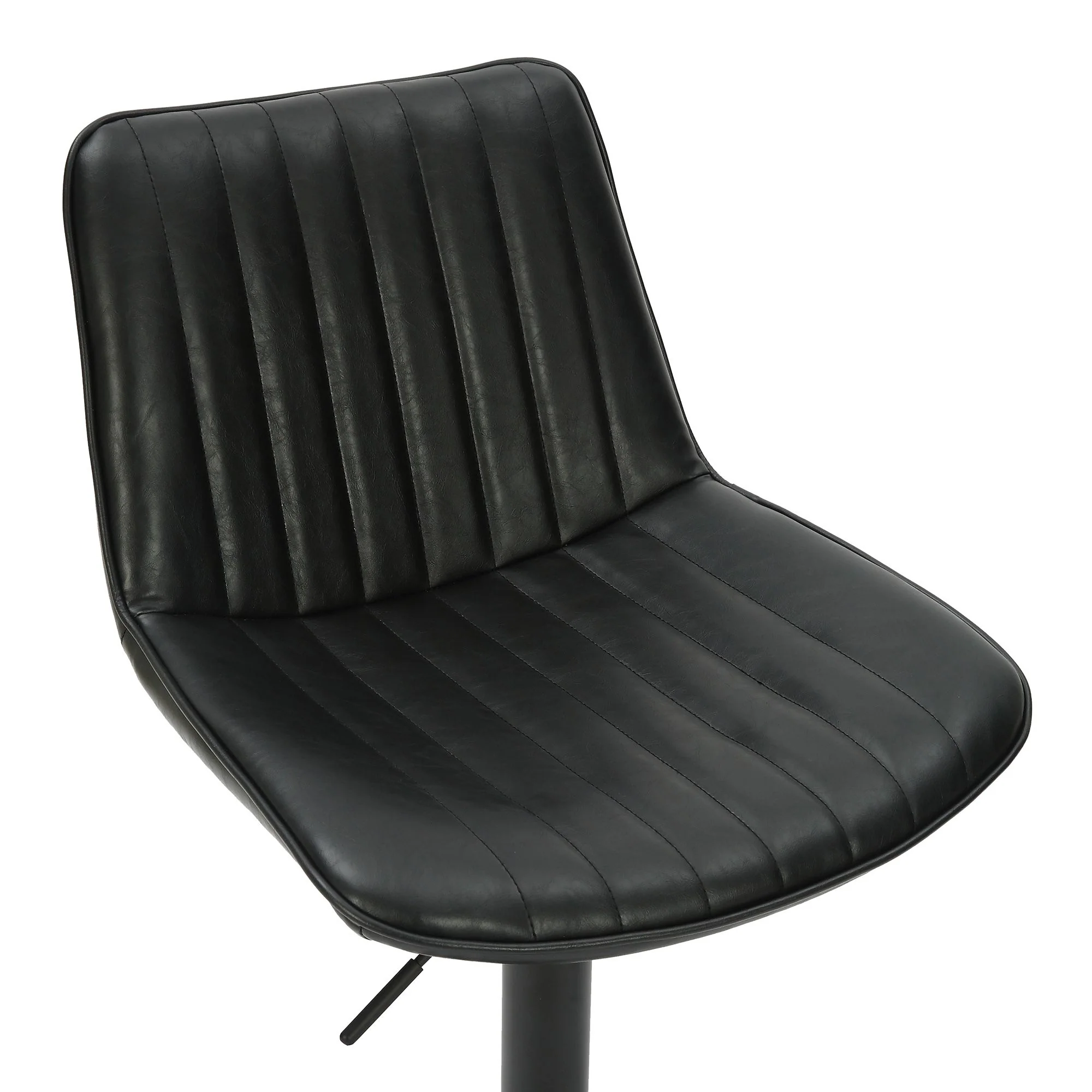 Kosi Adjustable Air-Lift Stool, set of 2, in Black - Image 6