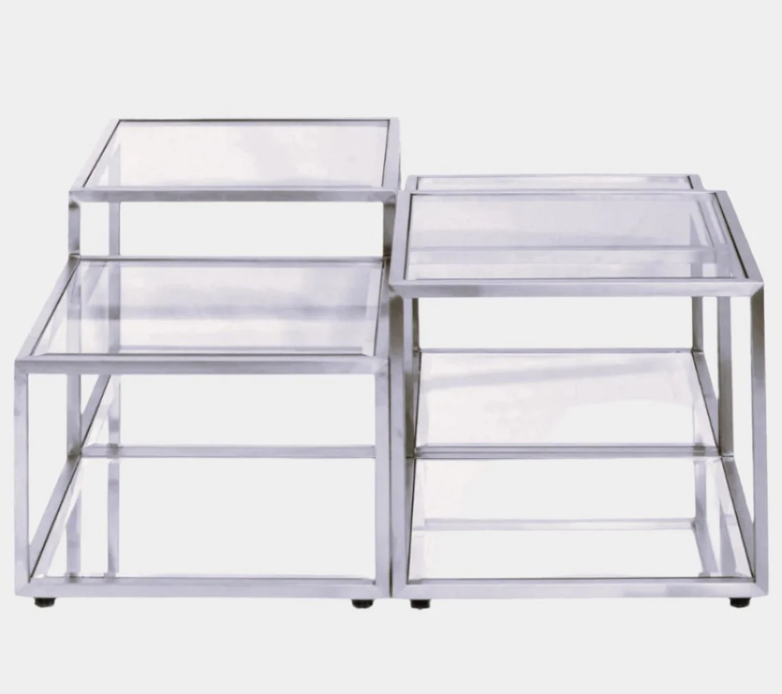 Casini 4-pc Multi Level Coffee Table - Image 7
