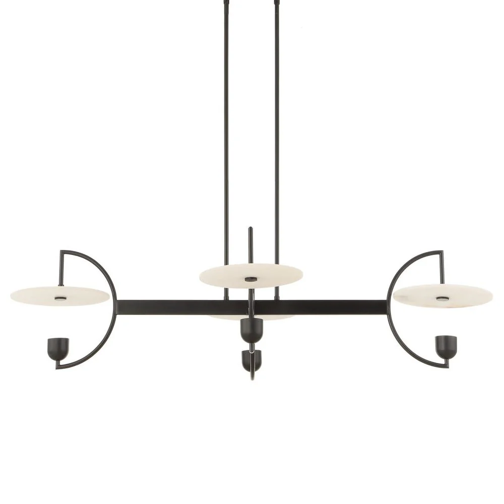 Kyoto, 4 Lt Linear LED Chandelier - Image 3