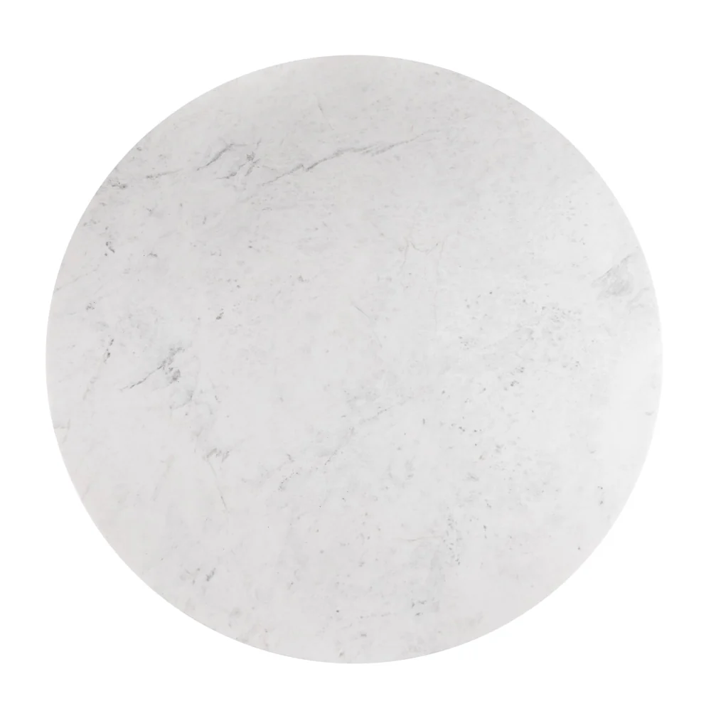 Kyros Dining Table: Matte Gold - Image 6