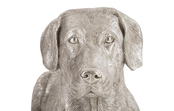 Labrador, Laying, Silver Leaf - Image 2