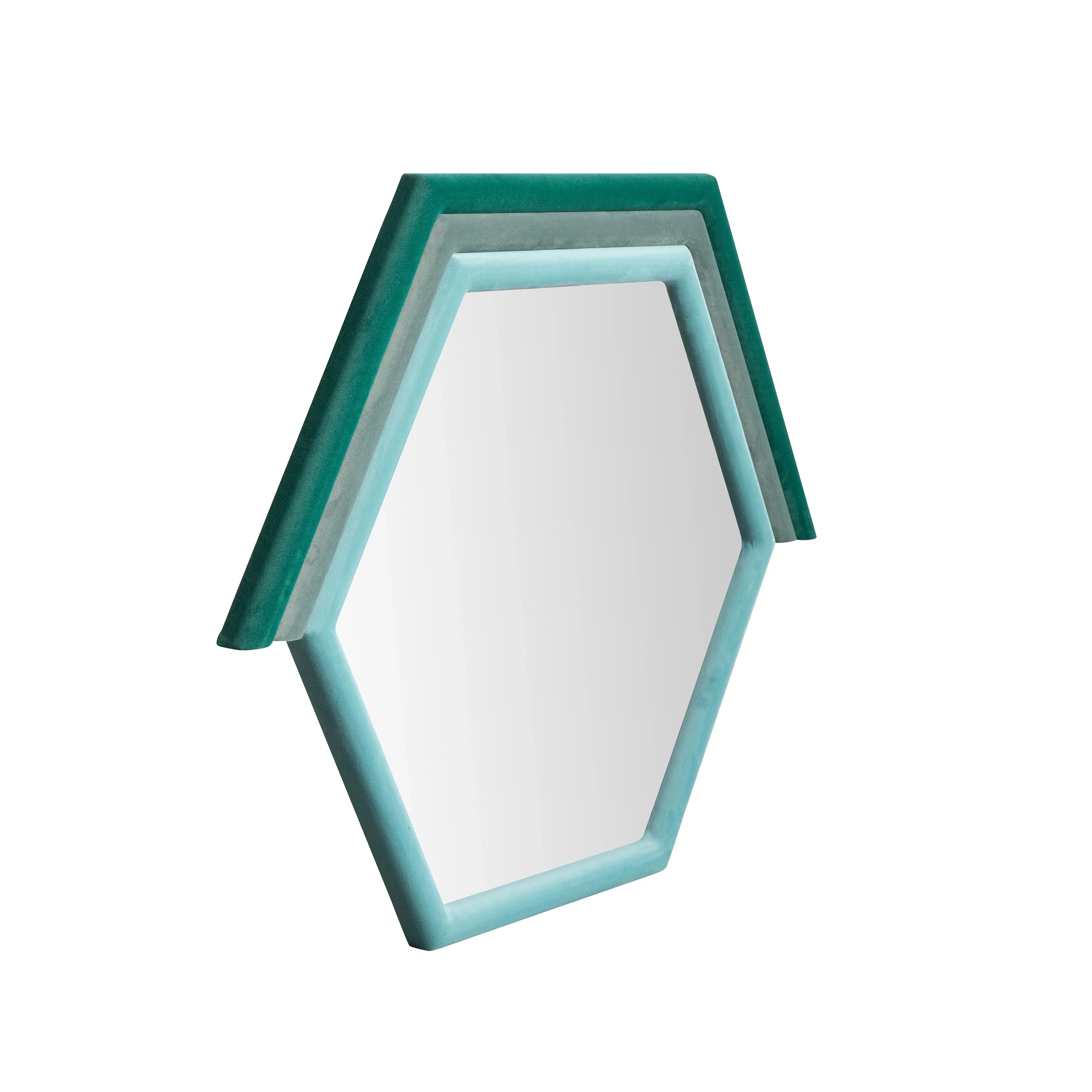 Lally 31.5"X24" Velvet Prism Wall Mirror - Image 3