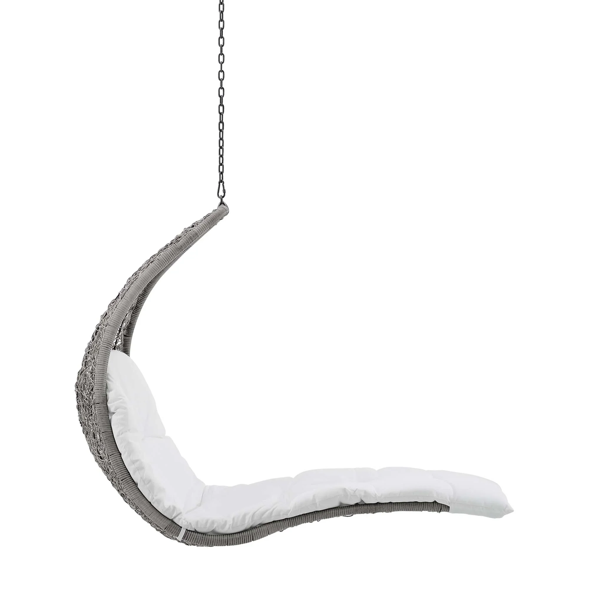 Landscape Hanging Chaise Lounge Outdoor Patio Swing Chair - Image 27