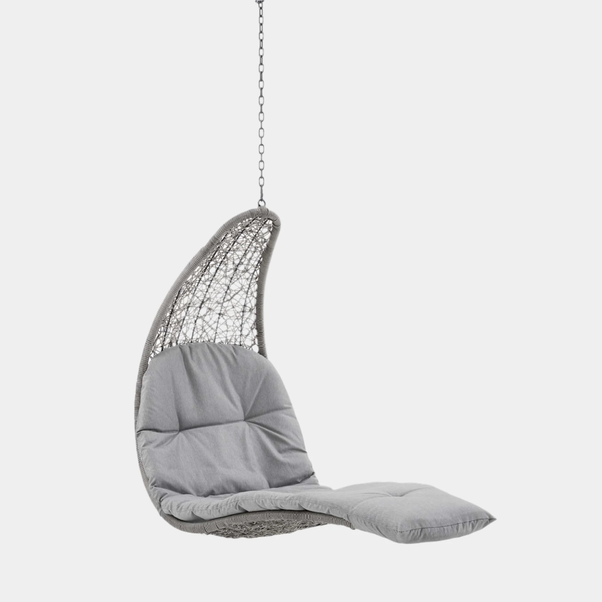 Landscape Hanging Chaise Lounge Outdoor Patio Swing Chair - Image 7