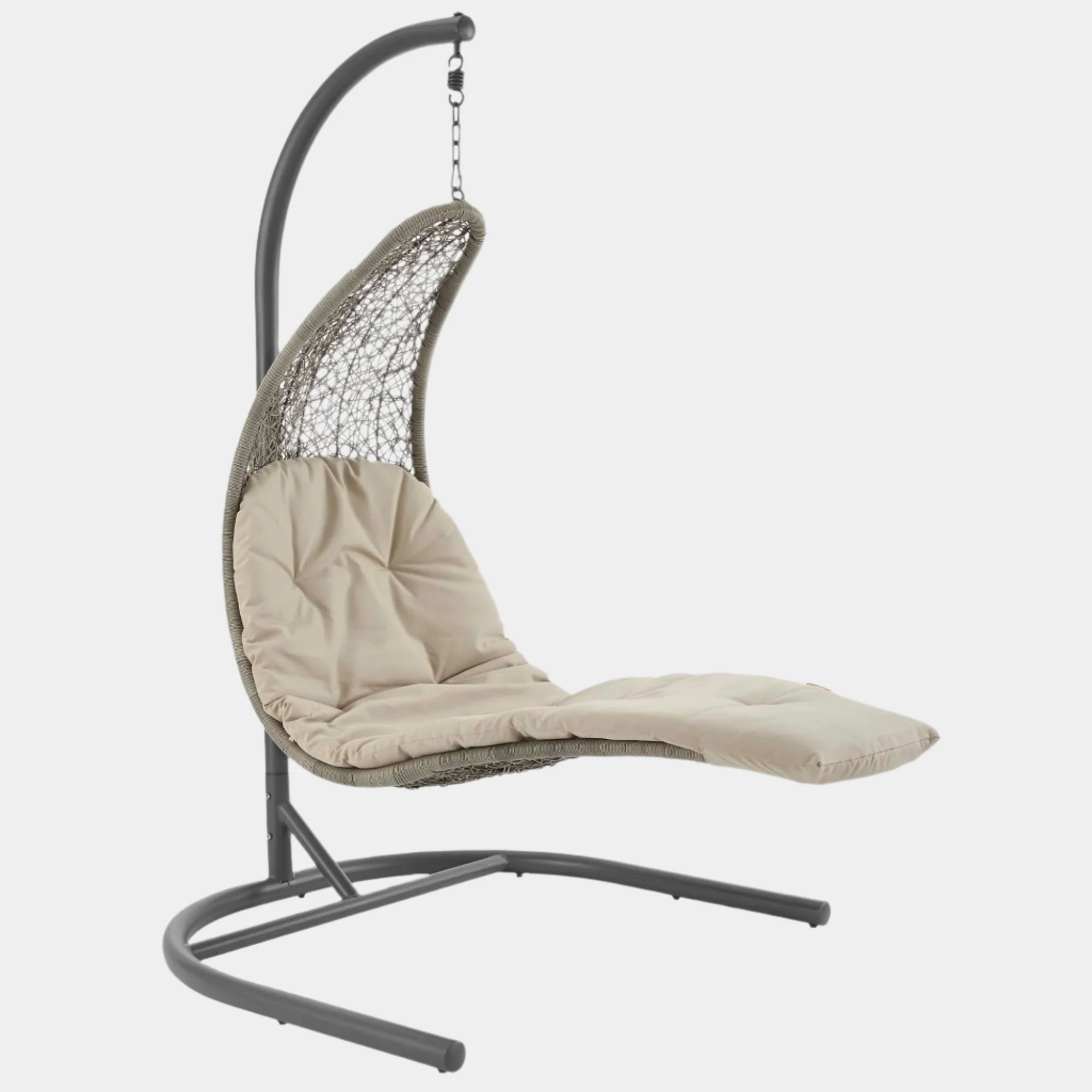 Landscape Hanging Chaise Lounge Outdoor Swing Chair - Image 13