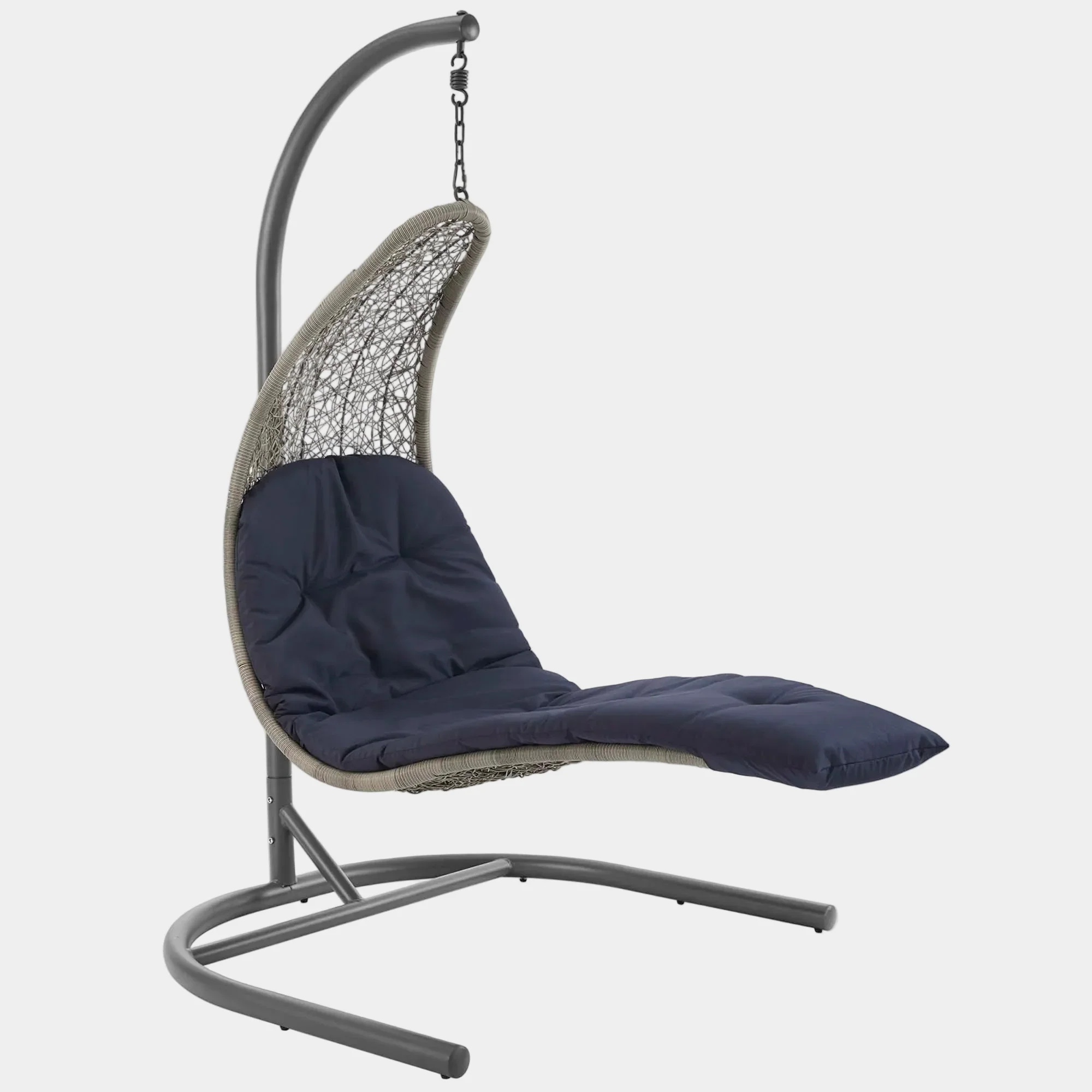 Landscape Hanging Chaise Lounge Outdoor Swing Chair - Image 31