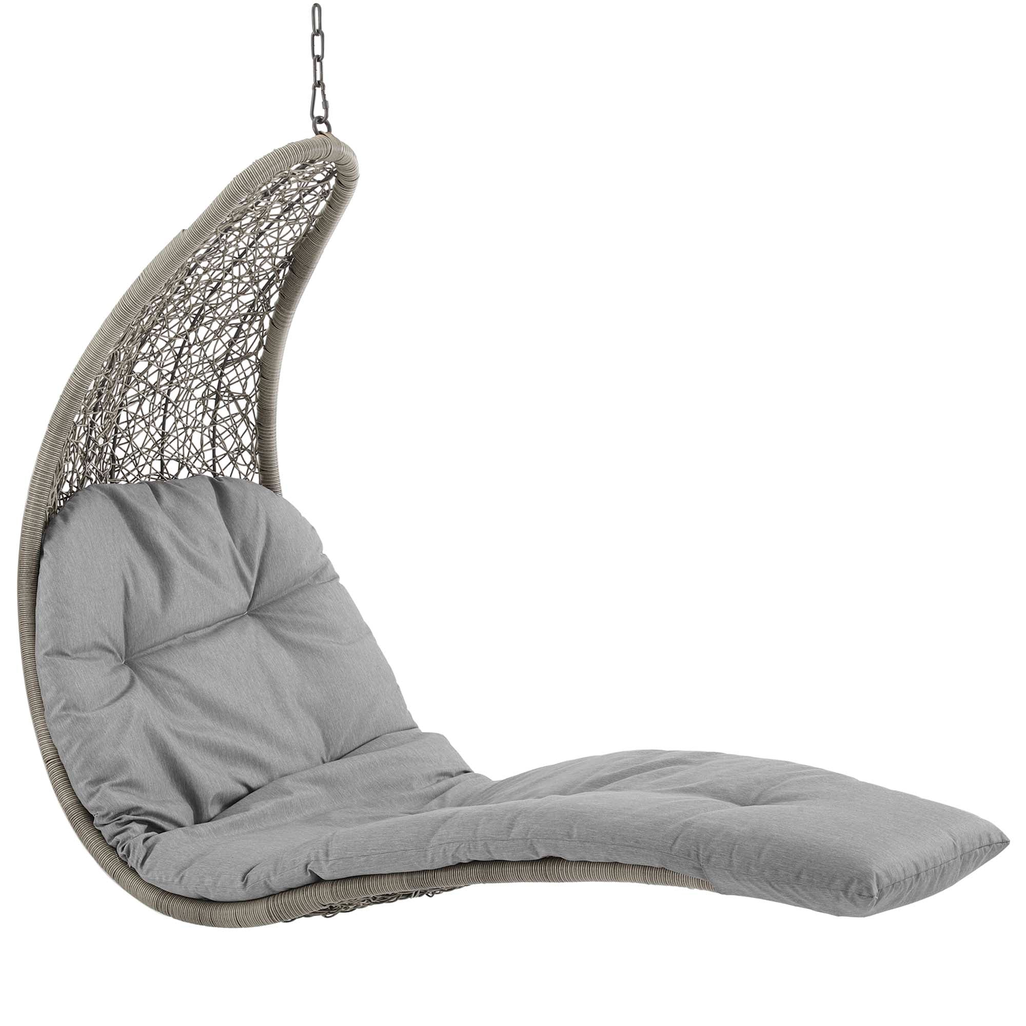 Landscape Hanging Chaise Lounge Outdoor Swing Chair - Image 4