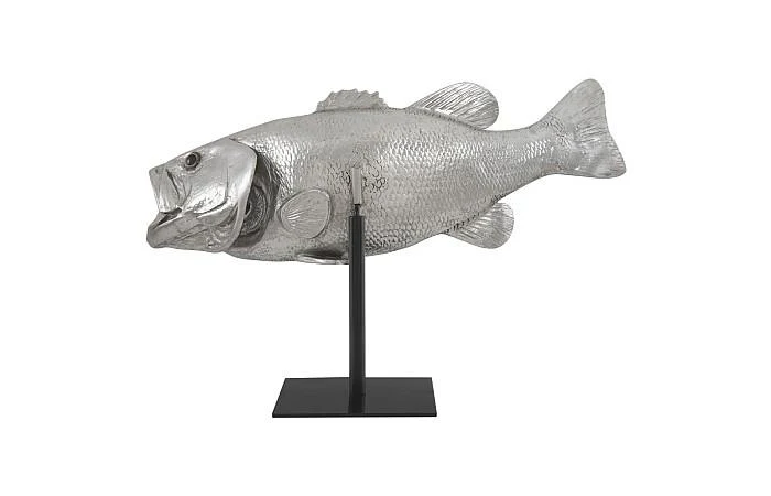 Large Mouth Bass Fish, with Stand - Image 3