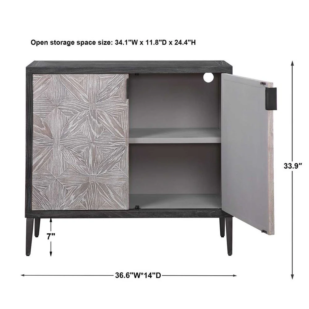 Laurentia 2 Door Cabinet - Image 7