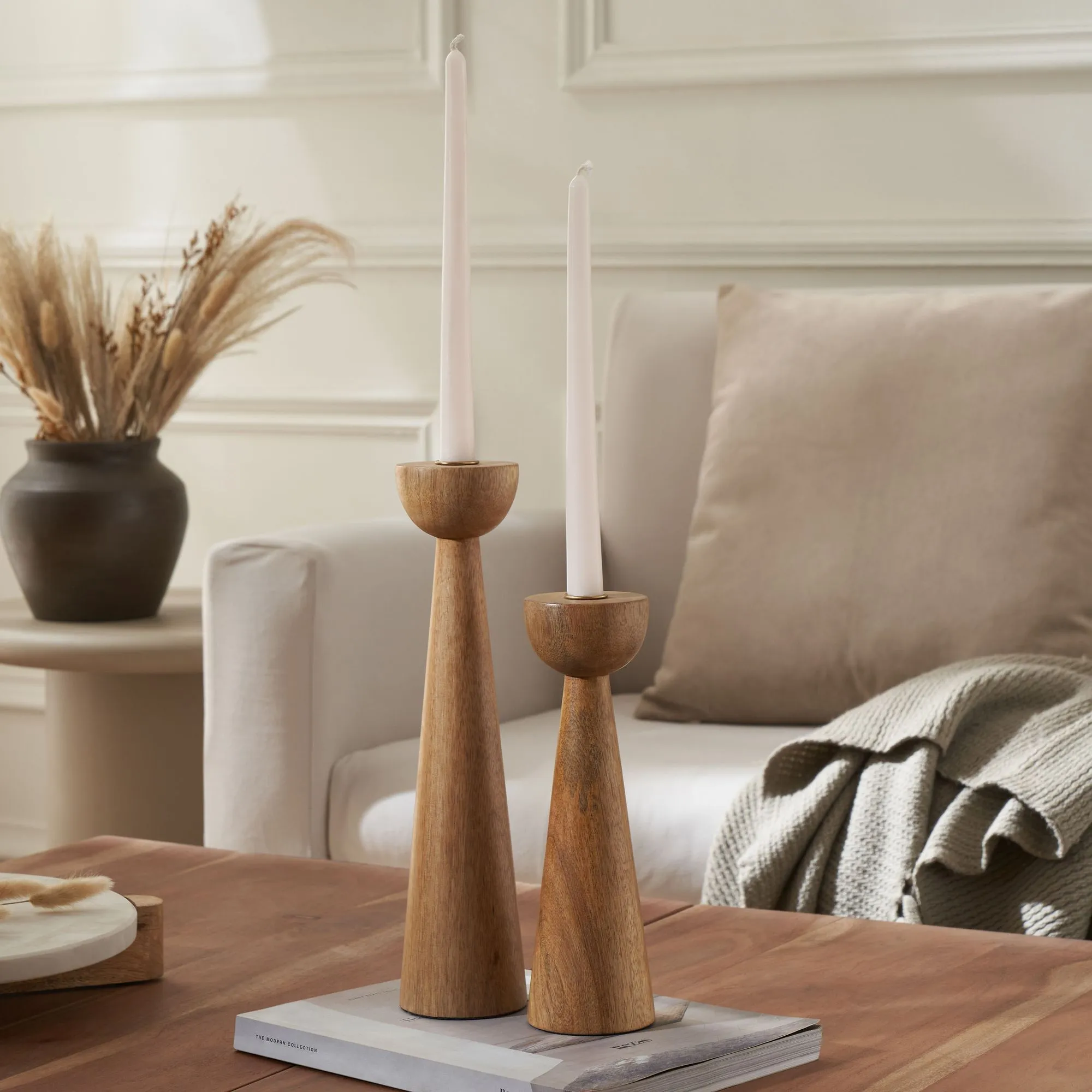 Laurier Candle Holder Set Of 2 - Image 2