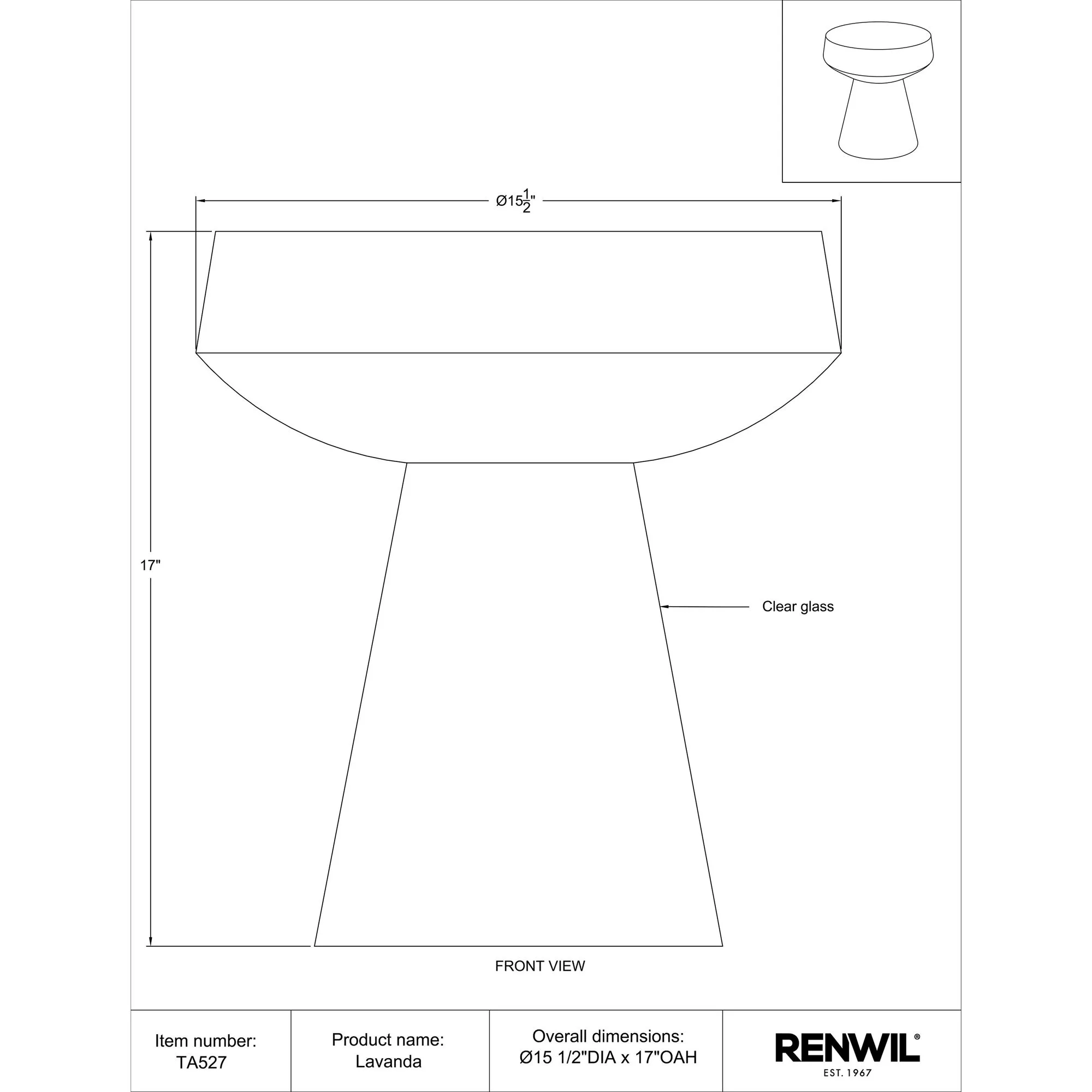 Lavanda Side & End Table - Image 6