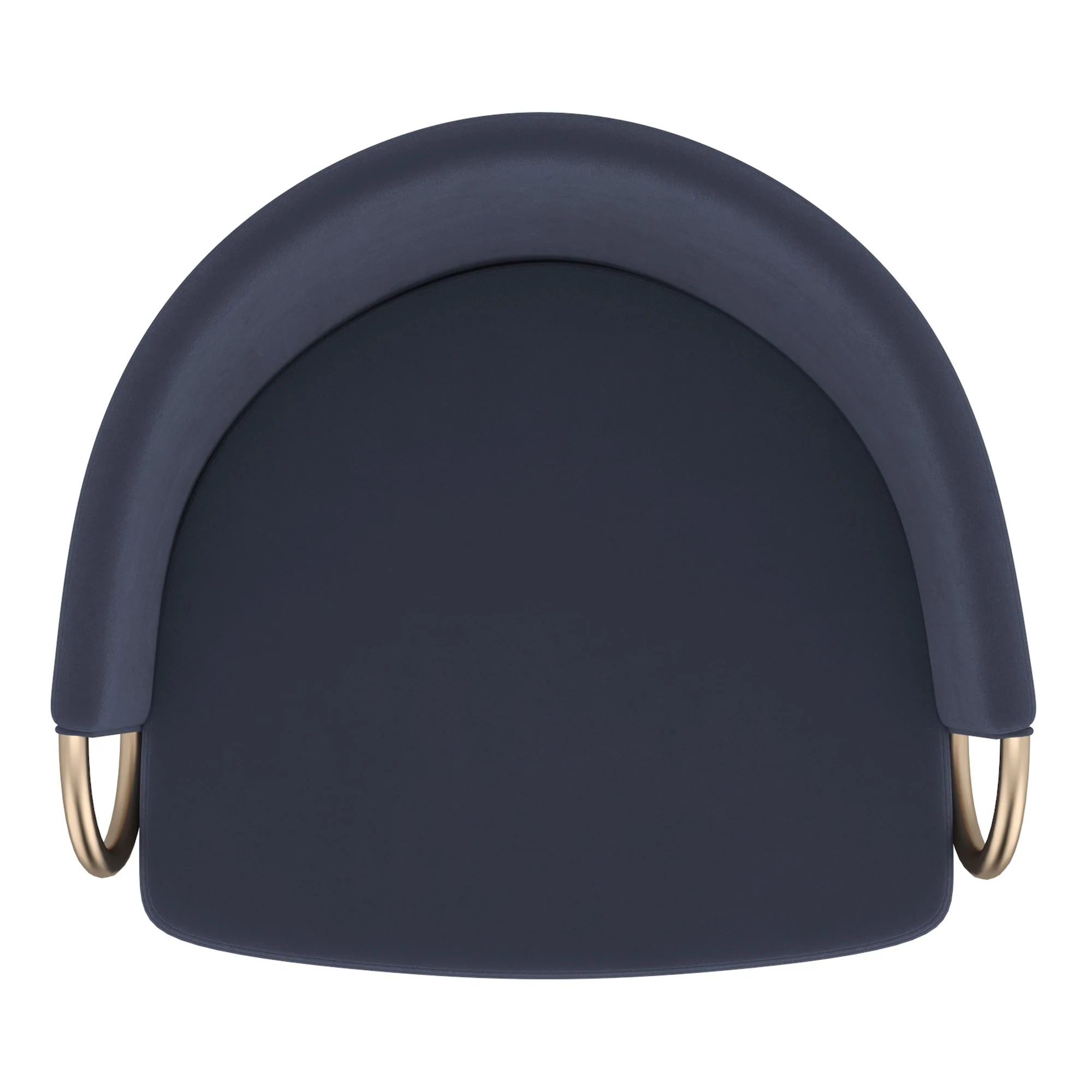 Lavo 26" Counter Stool, set of 2, in Blue and Black and Gold - Image 6