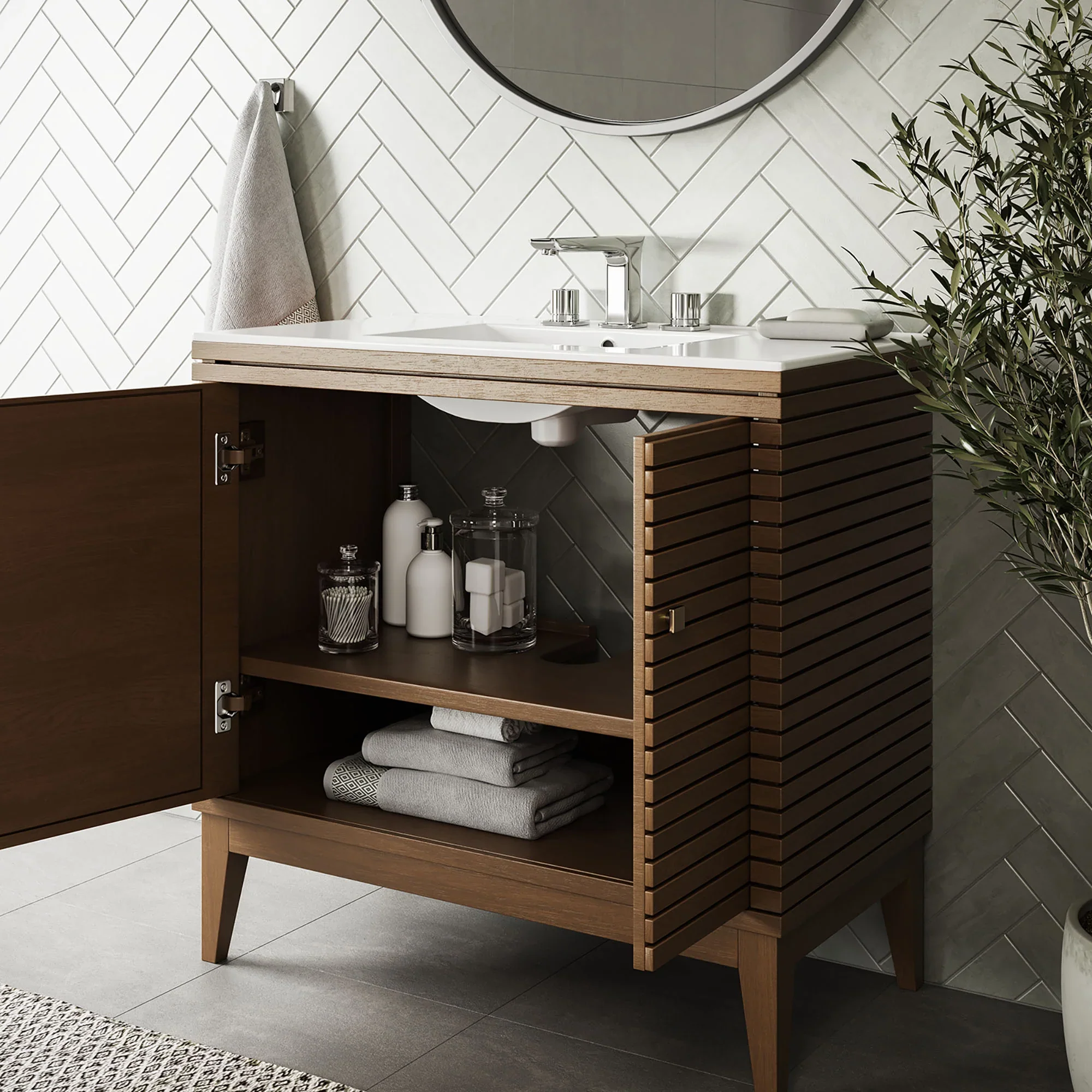 Ledger Bathroom Vanity Basin Included - Image 17