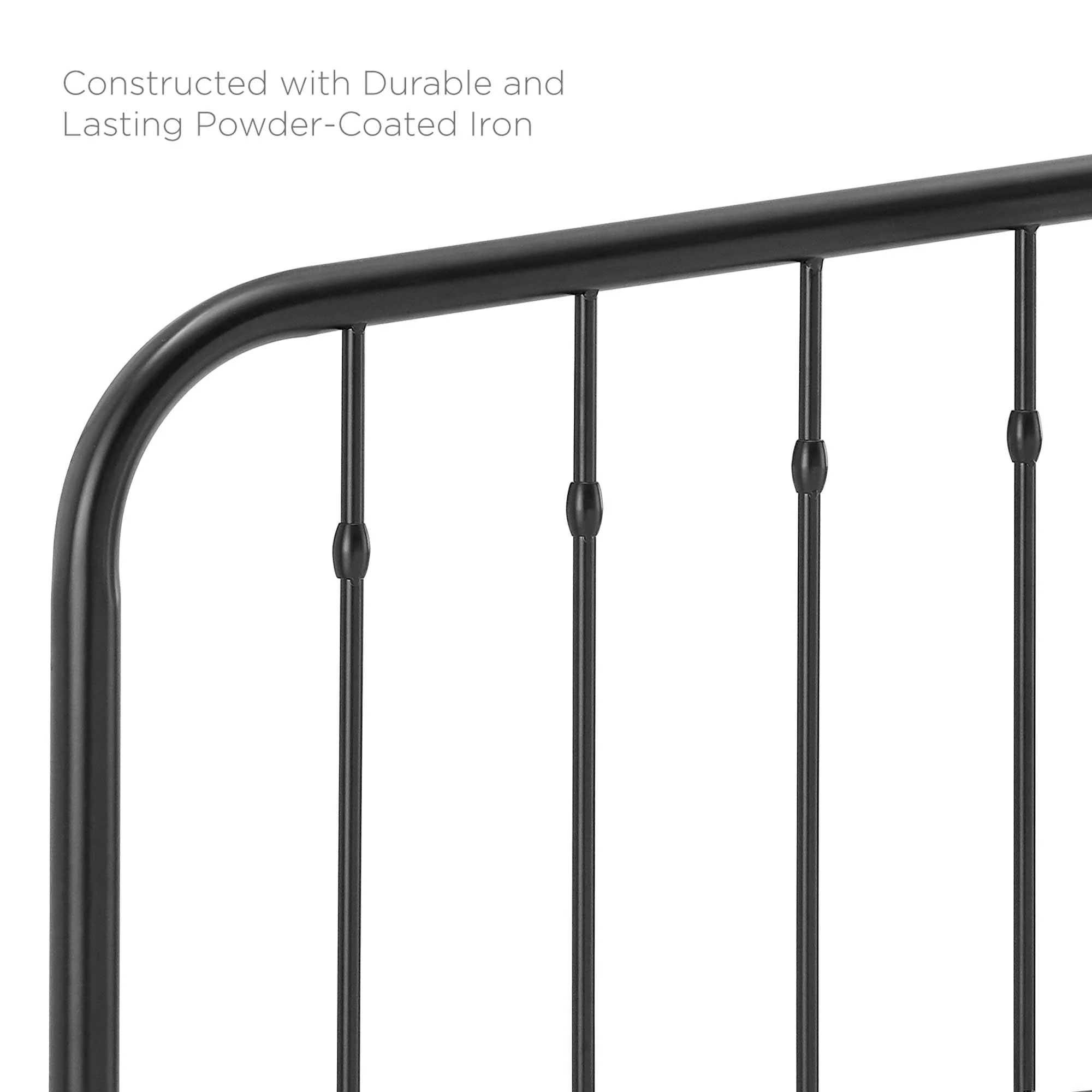 Lennon Metal Headboard - Image 6